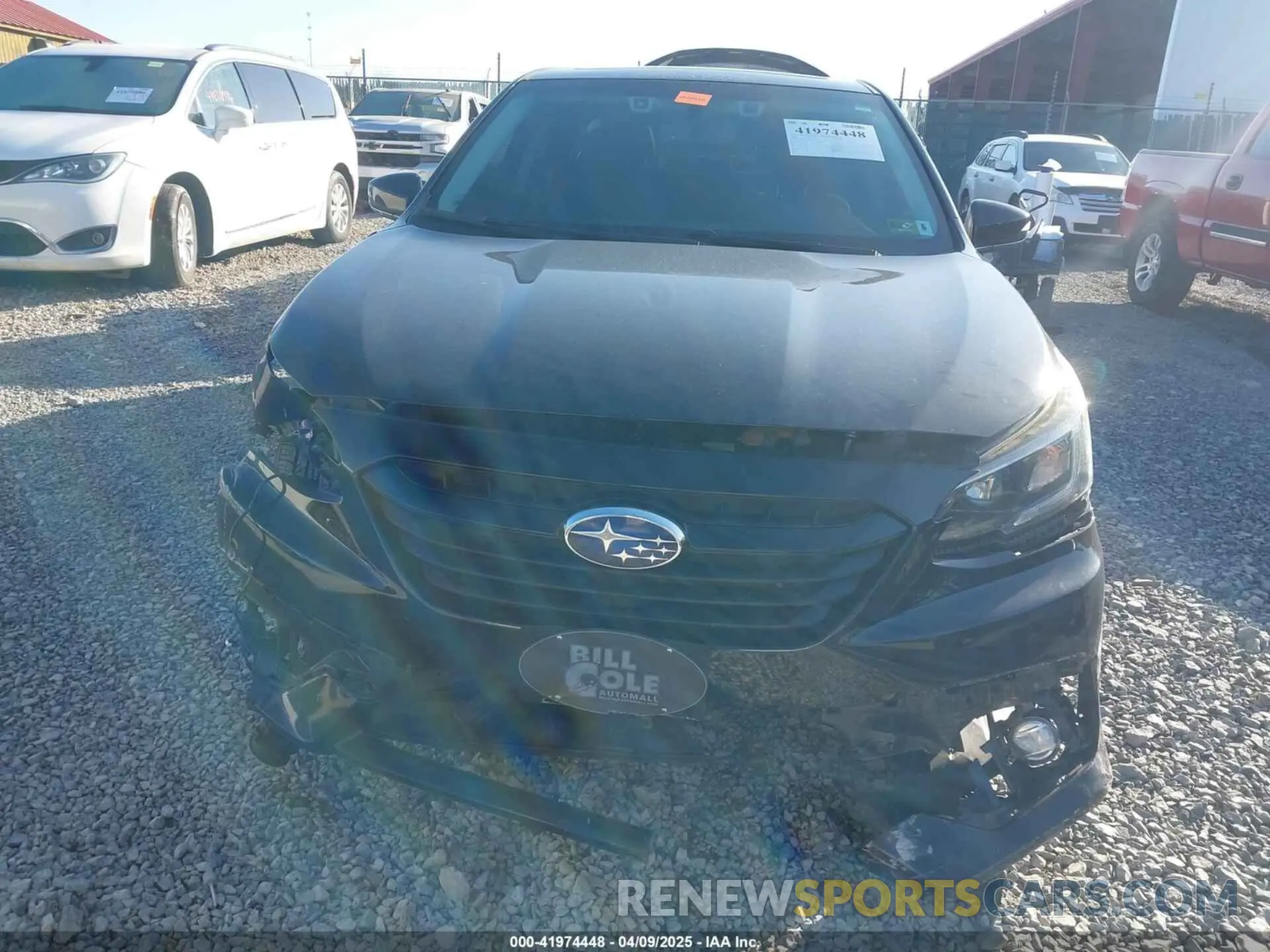 13 Photograph of a damaged car 4S3BWAG67L3009966 SUBARU LEGACY 2020