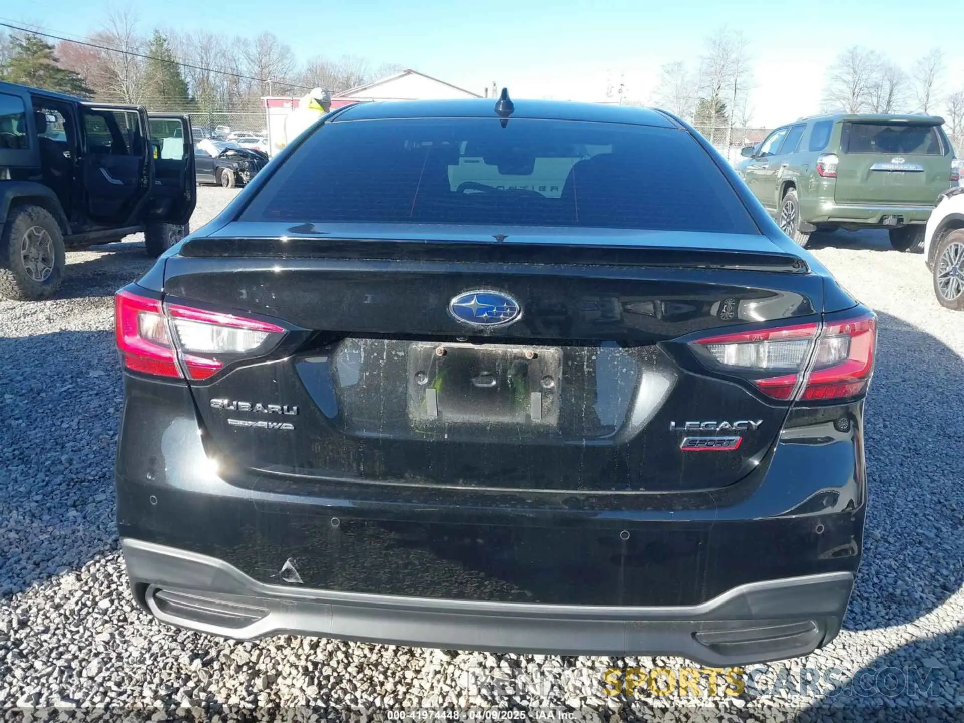 17 Photograph of a damaged car 4S3BWAG67L3009966 SUBARU LEGACY 2020