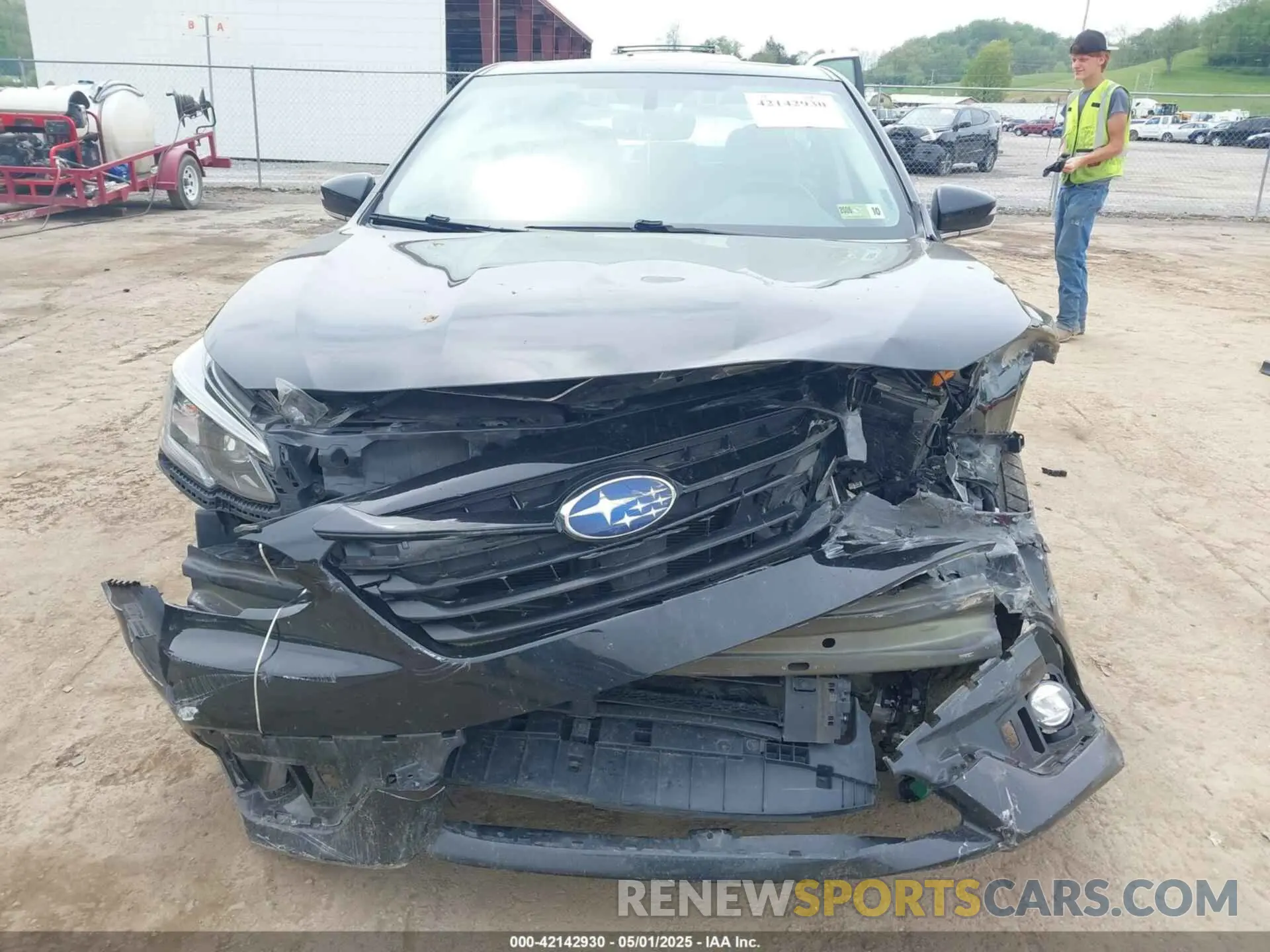 6 Photograph of a damaged car 4S3BWAG68L3022998 SUBARU LEGACY 2020