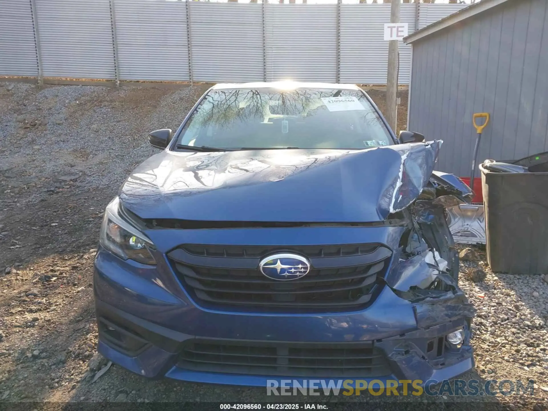 13 Photograph of a damaged car 4S3BWAG6XL3015261 SUBARU LEGACY 2020