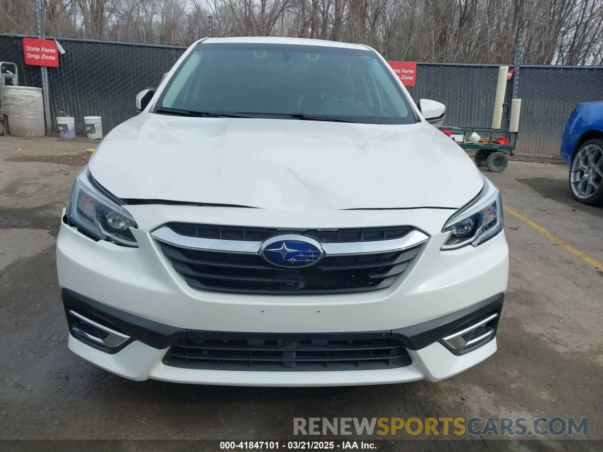 13 Photograph of a damaged car 4S3BWAL61L3003411 SUBARU LEGACY 2020