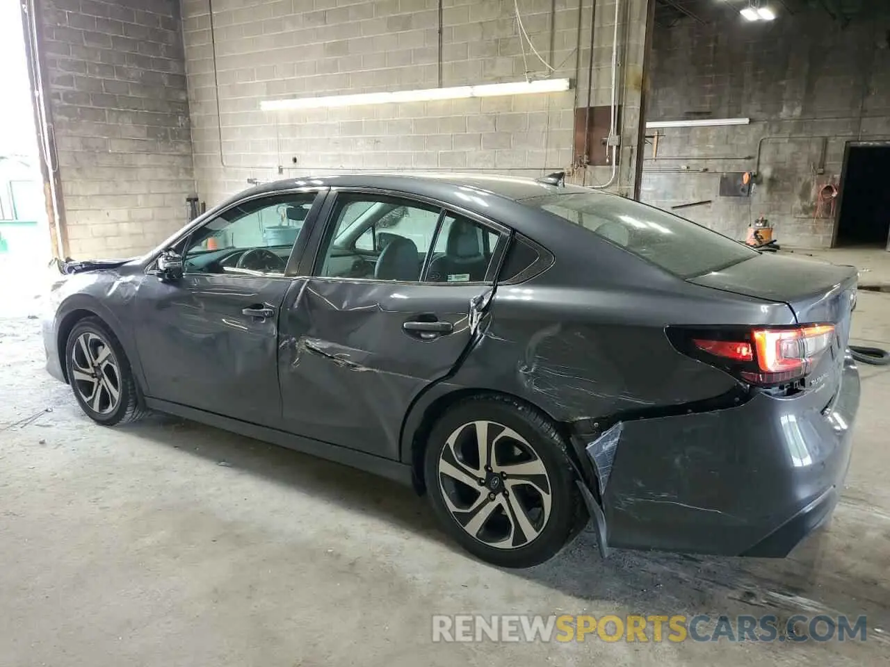 2 Photograph of a damaged car 4S3BWAL67L3010010 SUBARU LEGACY 2020