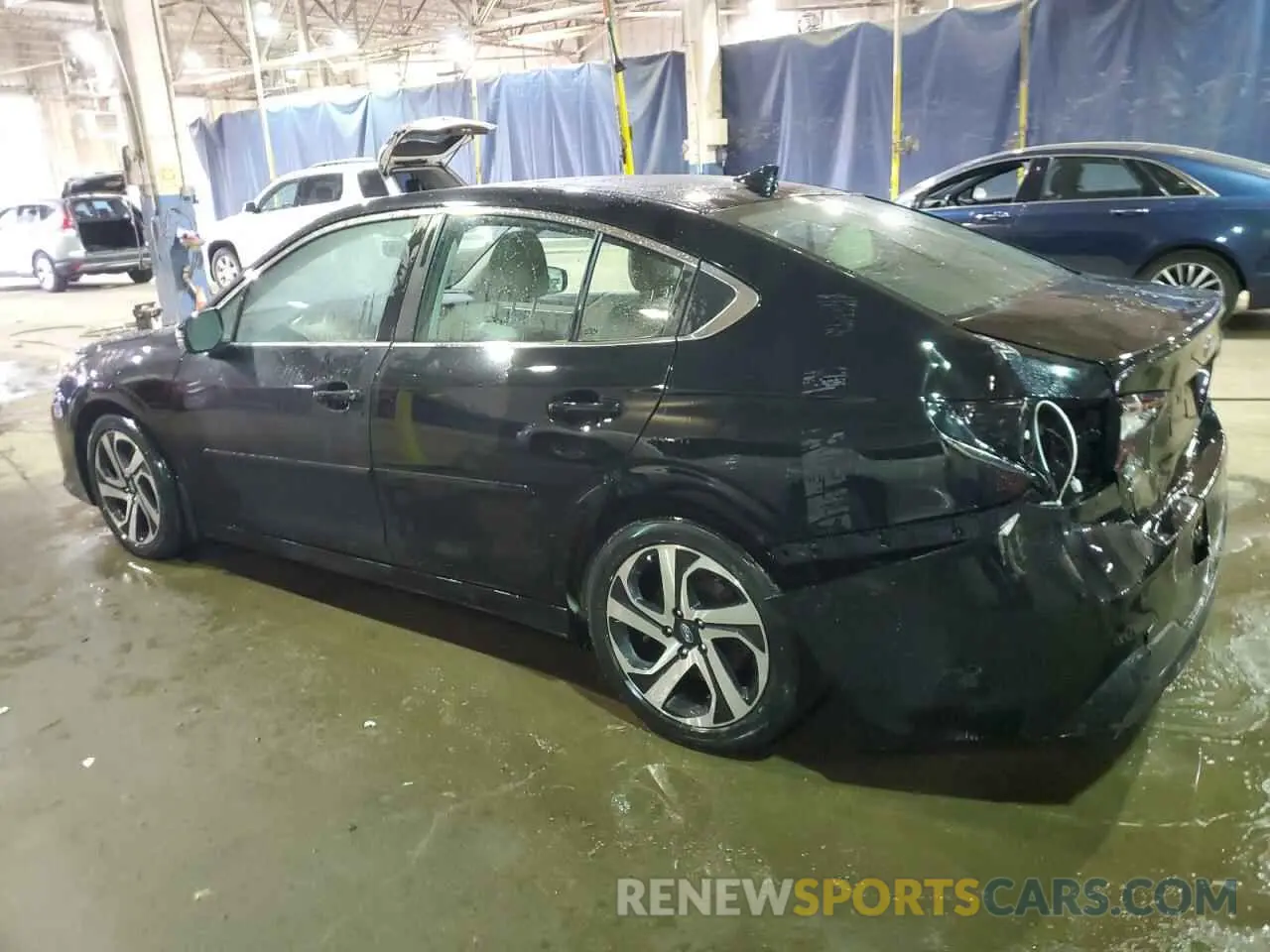 2 Photograph of a damaged car 4S3BWAL68L3014387 SUBARU LEGACY 2020