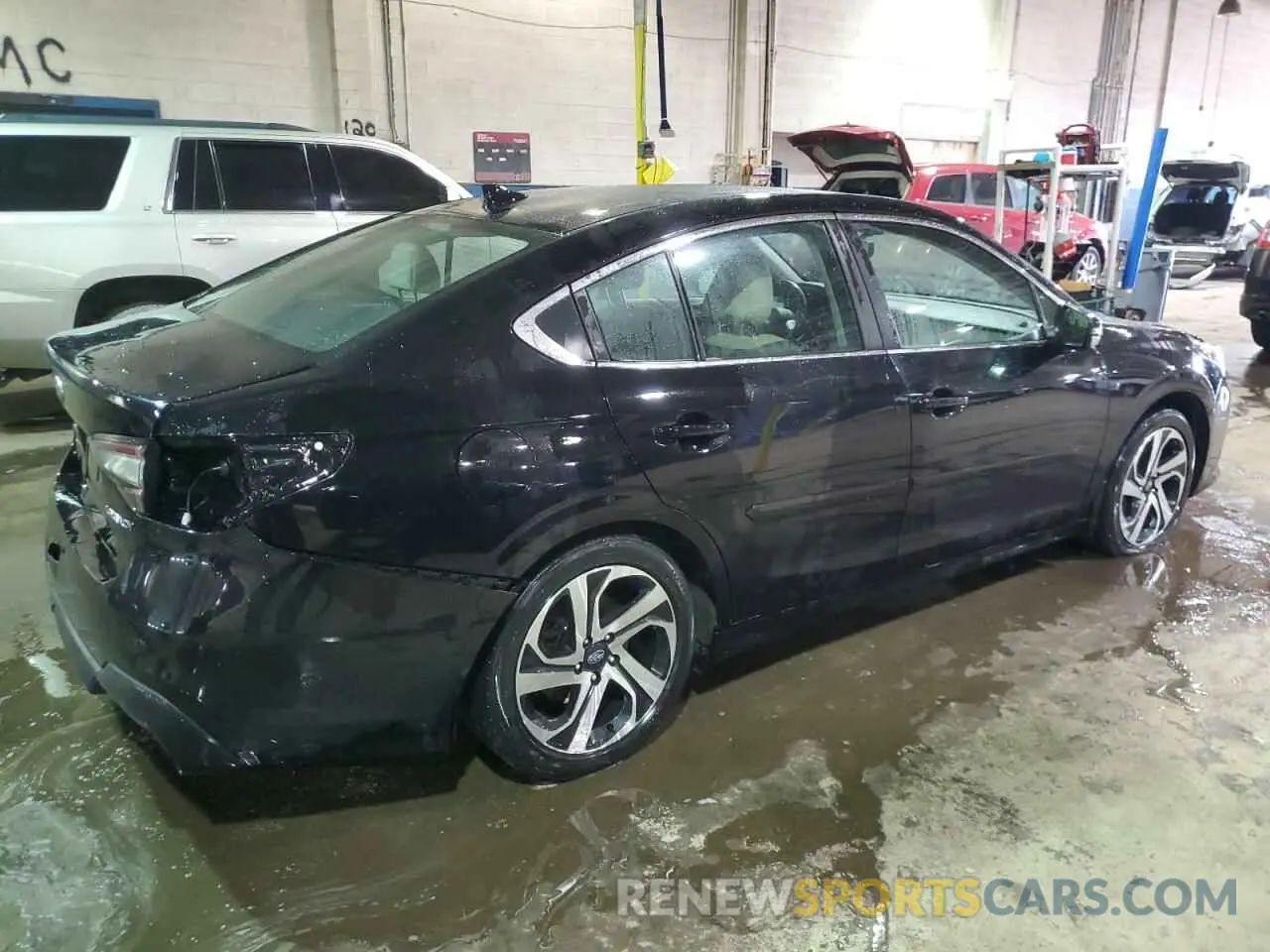 3 Photograph of a damaged car 4S3BWAL68L3014387 SUBARU LEGACY 2020