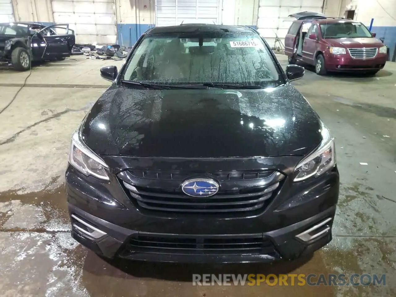 5 Photograph of a damaged car 4S3BWAL68L3014387 SUBARU LEGACY 2020