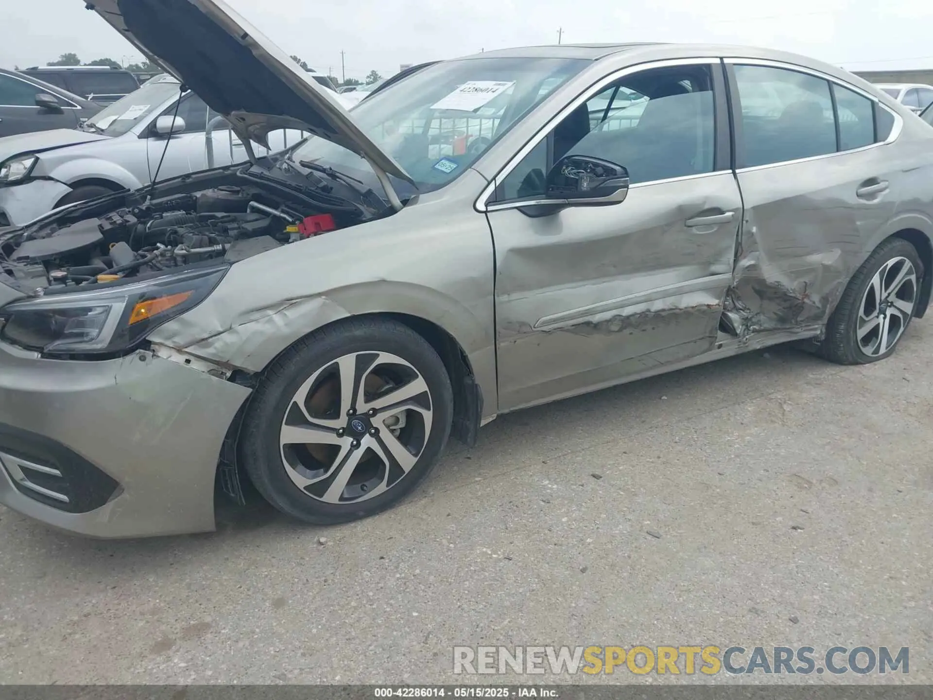6 Photograph of a damaged car 4S3BWAN60L3026689 SUBARU LEGACY 2020