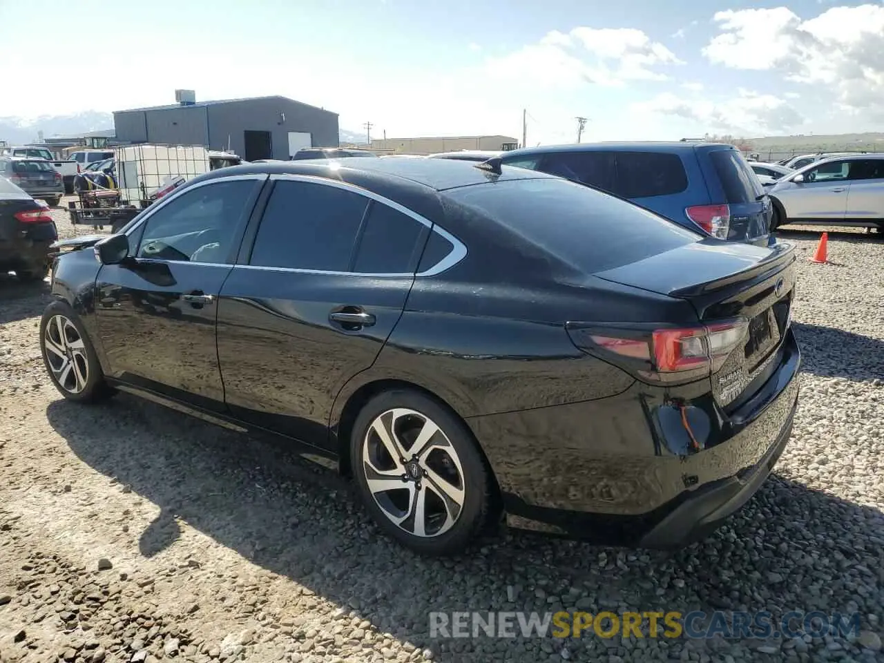2 Photograph of a damaged car 4S3BWAN62L3010557 SUBARU LEGACY 2020
