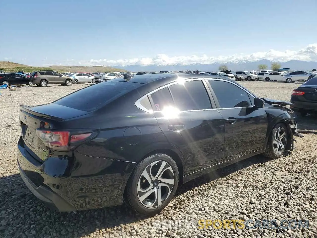 3 Photograph of a damaged car 4S3BWAN62L3010557 SUBARU LEGACY 2020