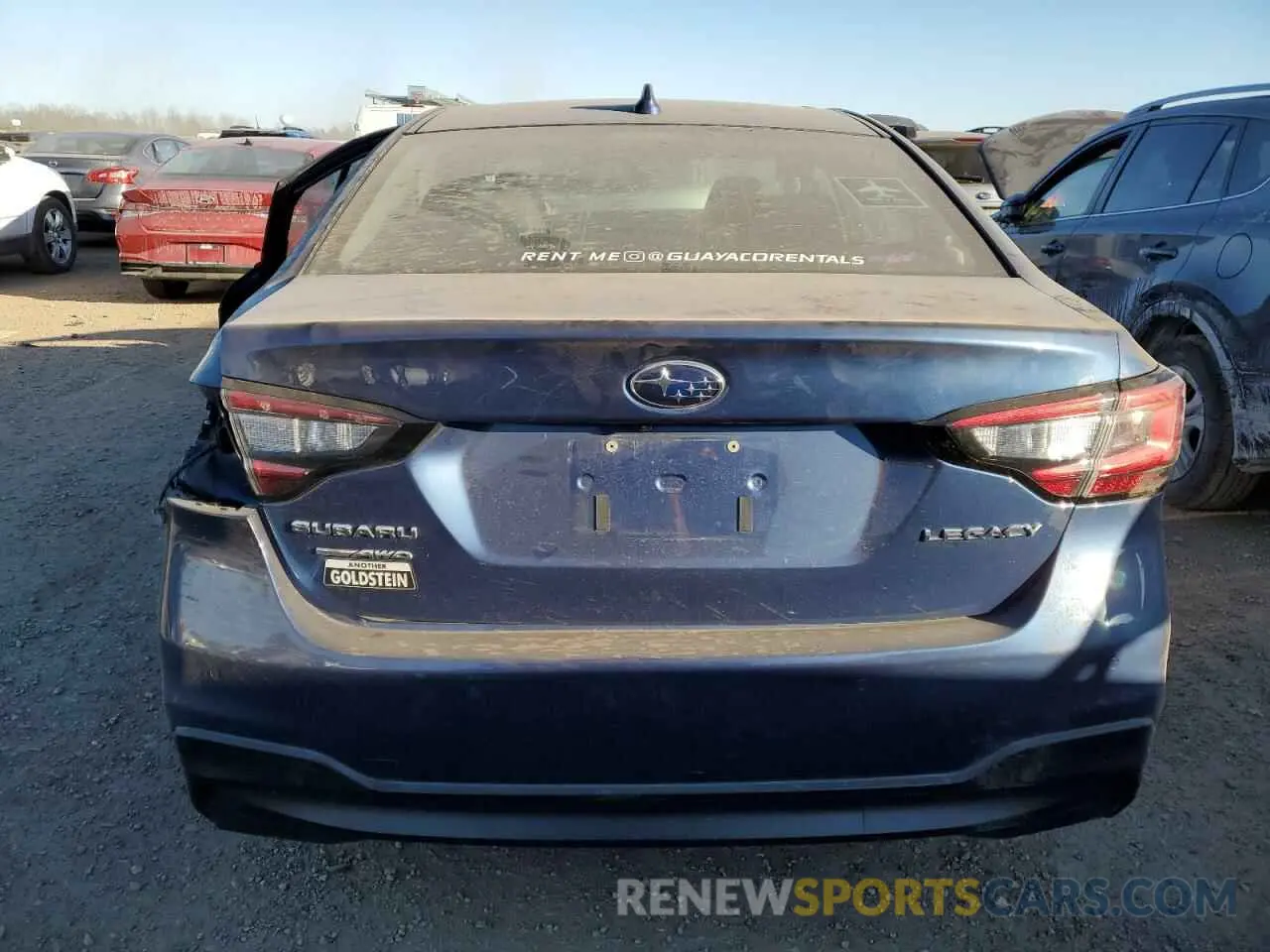 6 Photograph of a damaged car 4S3BWAN63L3009689 SUBARU LEGACY 2020