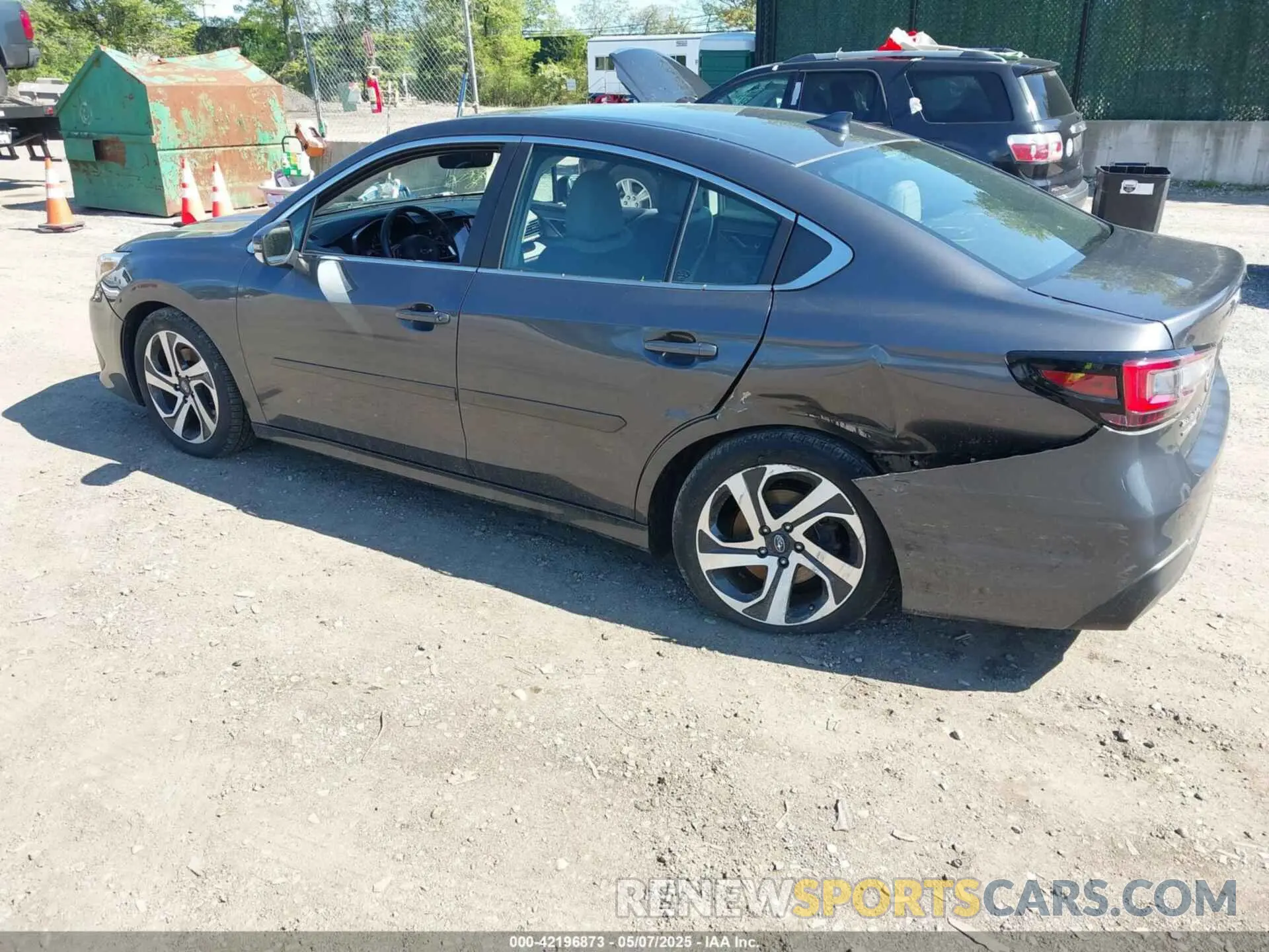 3 Photograph of a damaged car 4S3BWAN63L3033295 SUBARU LEGACY 2020