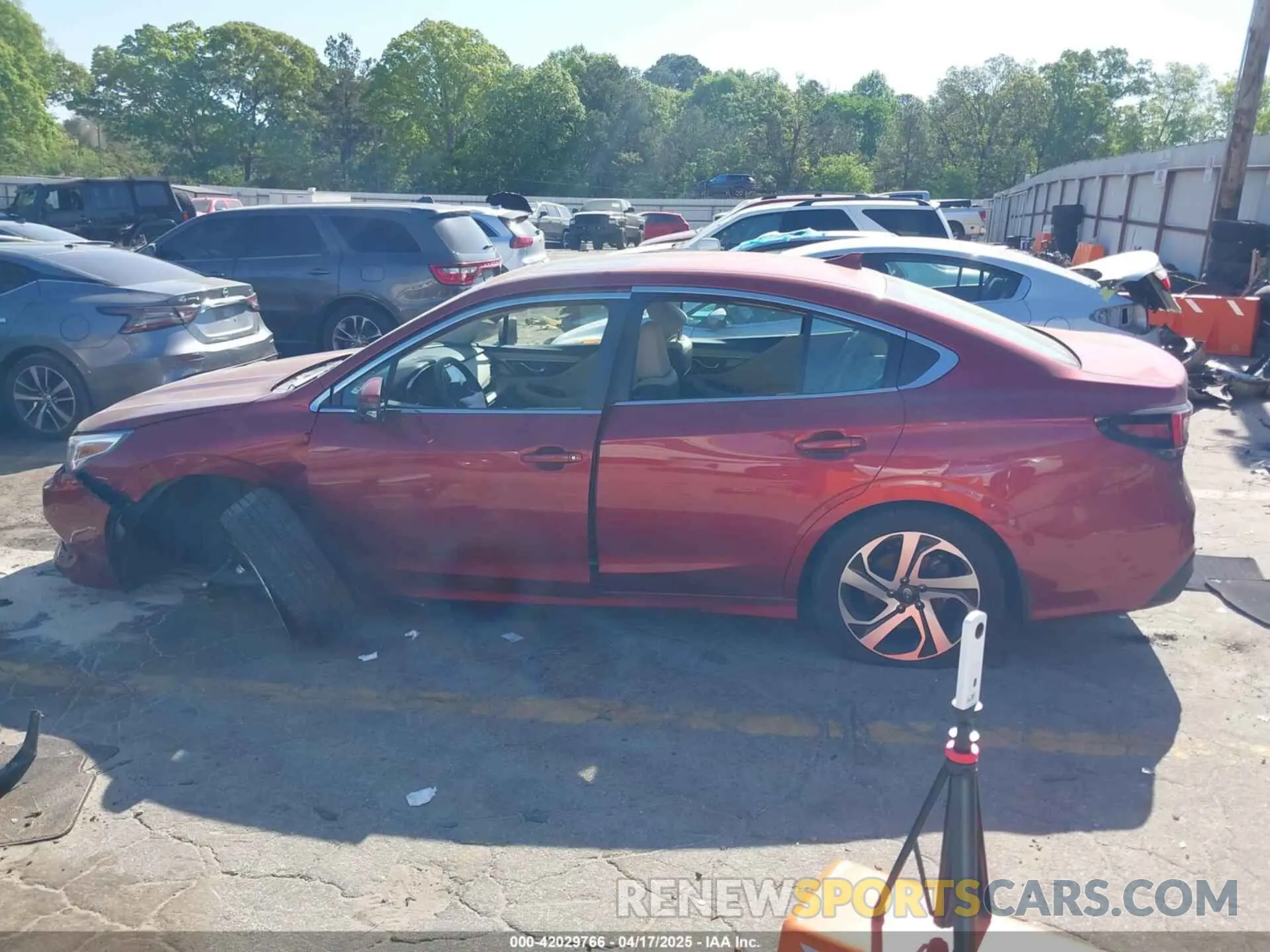 13 Photograph of a damaged car 4S3BWAN67L3007010 SUBARU LEGACY 2020