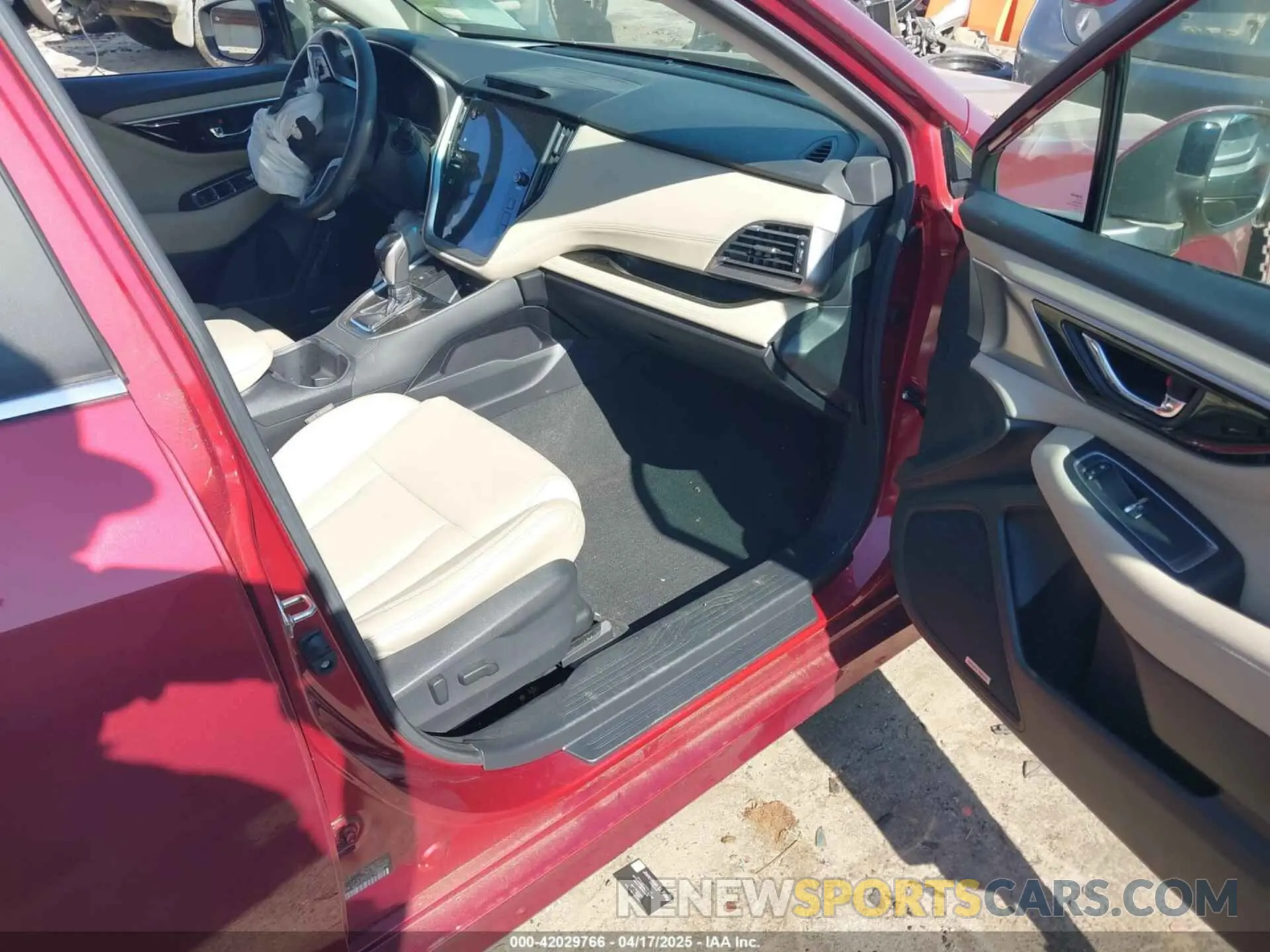 5 Photograph of a damaged car 4S3BWAN67L3007010 SUBARU LEGACY 2020