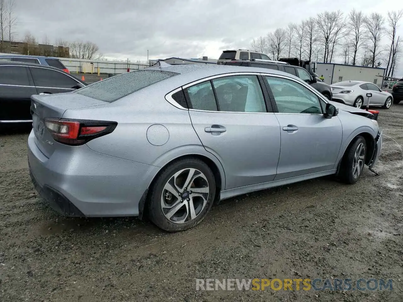 3 Photograph of a damaged car 4S3BWAN68L3013625 SUBARU LEGACY 2020