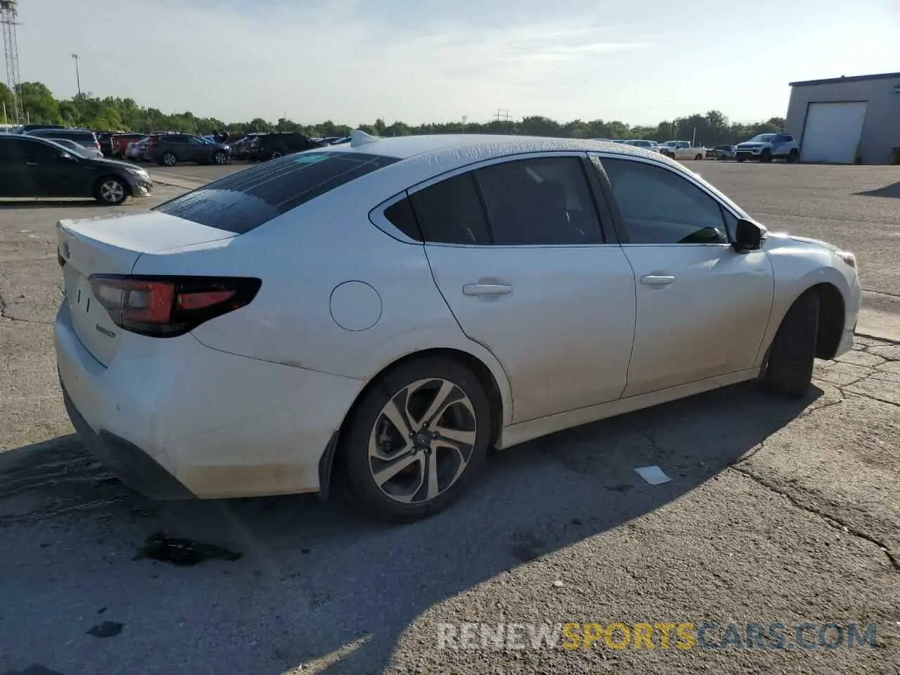 3 Photograph of a damaged car 4S3BWAN6XL3023878 SUBARU LEGACY 2020
