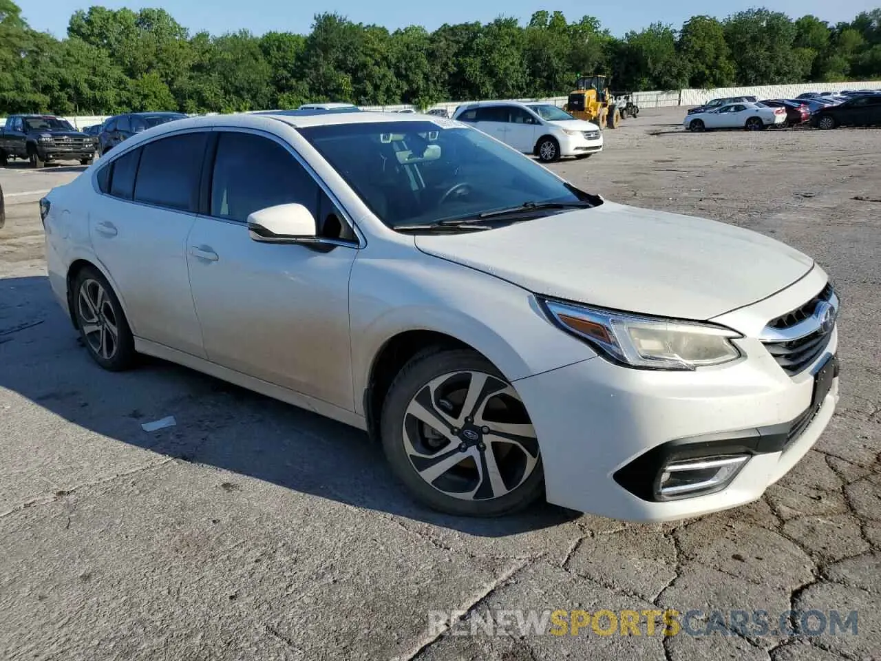 4 Photograph of a damaged car 4S3BWAN6XL3023878 SUBARU LEGACY 2020