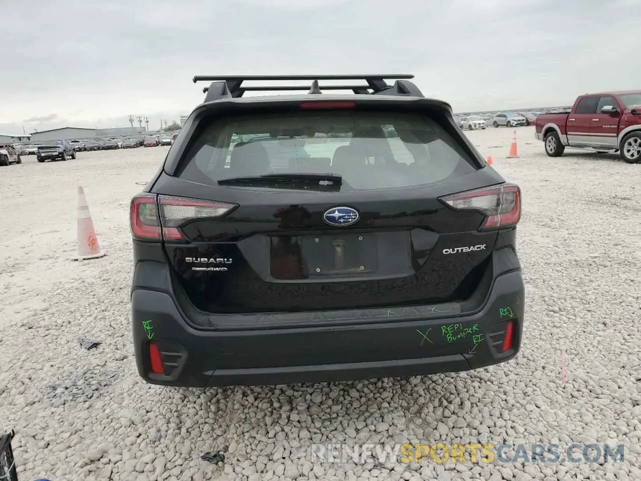 6 Photograph of a damaged car 4S4BTAAC1L3250182 SUBARU LEGACY 2020