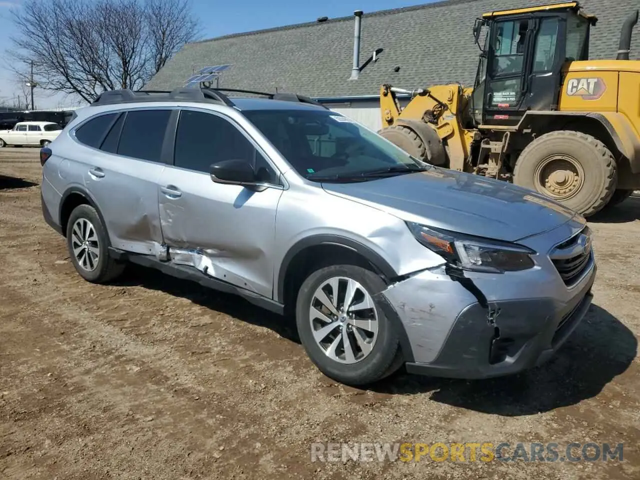 4 Photograph of a damaged car 4S4BTAAC2L3238848 SUBARU LEGACY 2020