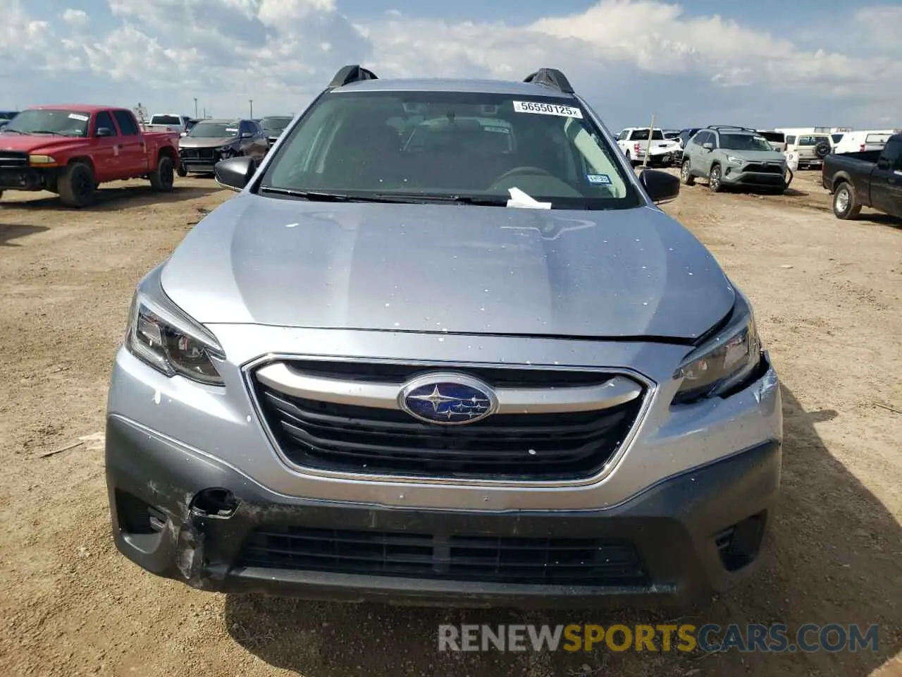 5 Photograph of a damaged car 4S4BTAAC7L3130032 SUBARU LEGACY 2020
