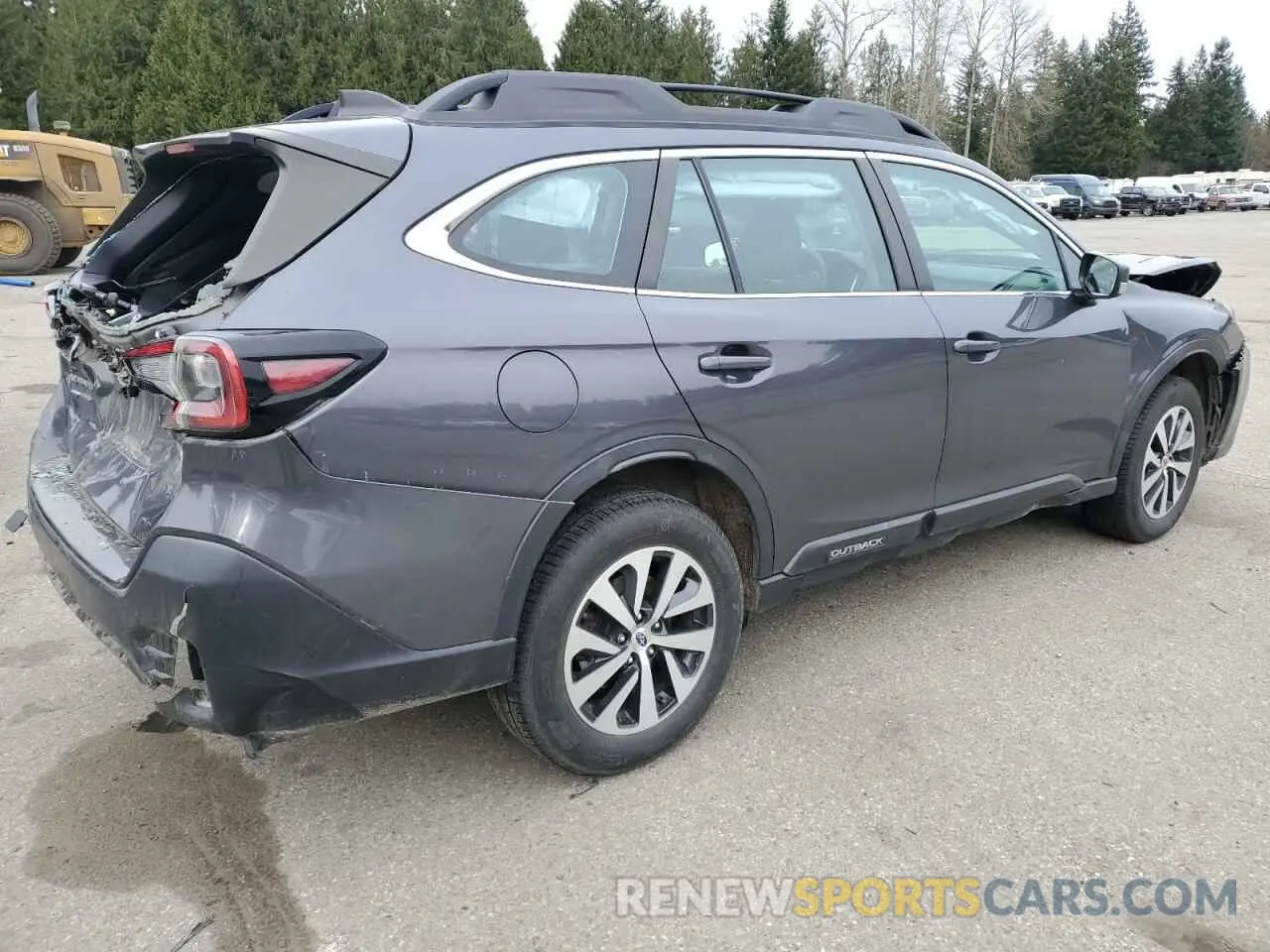 3 Photograph of a damaged car 4S4BTAAC8L3113417 SUBARU LEGACY 2020