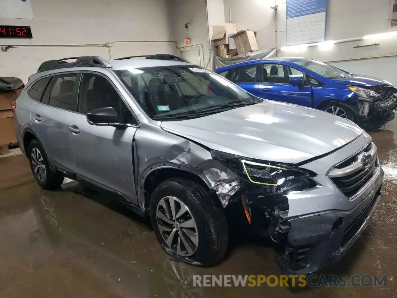 4 Photograph of a damaged car 4S4BTAAC8L3236781 SUBARU LEGACY 2020