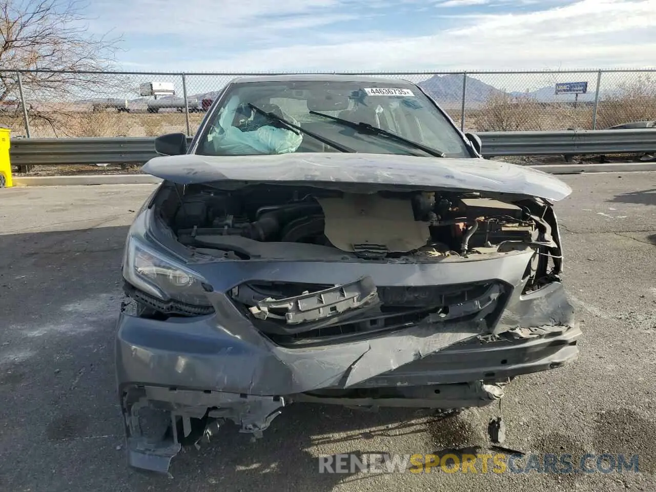 5 Photograph of a damaged car 4S3BWAB63M3012694 SUBARU LEGACY 2021