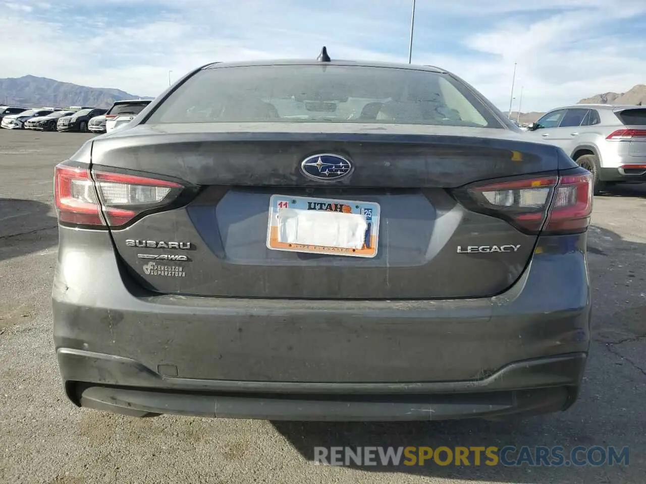 6 Photograph of a damaged car 4S3BWAB63M3012694 SUBARU LEGACY 2021