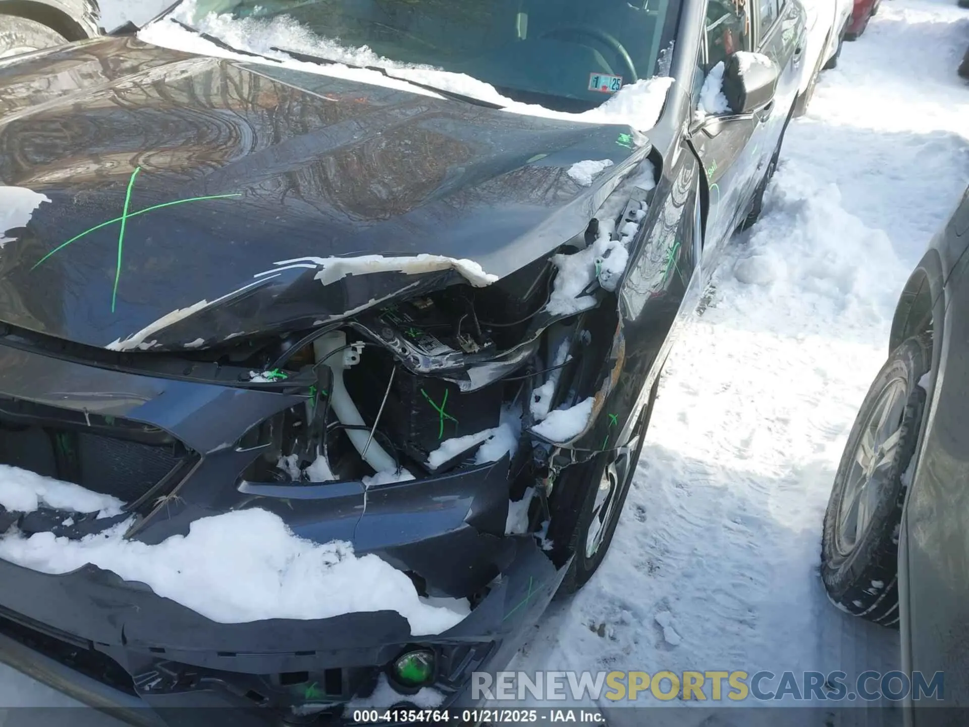 12 Photograph of a damaged car 4S3BWAD60M3002914 SUBARU LEGACY 2021