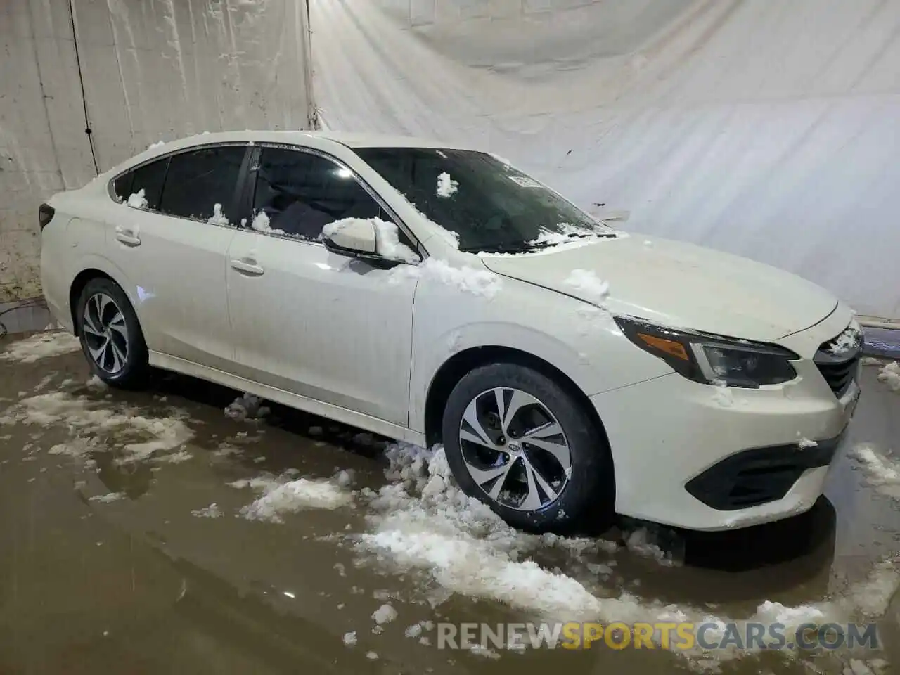 4 Photograph of a damaged car 4S3BWAD60M3015579 SUBARU LEGACY 2021