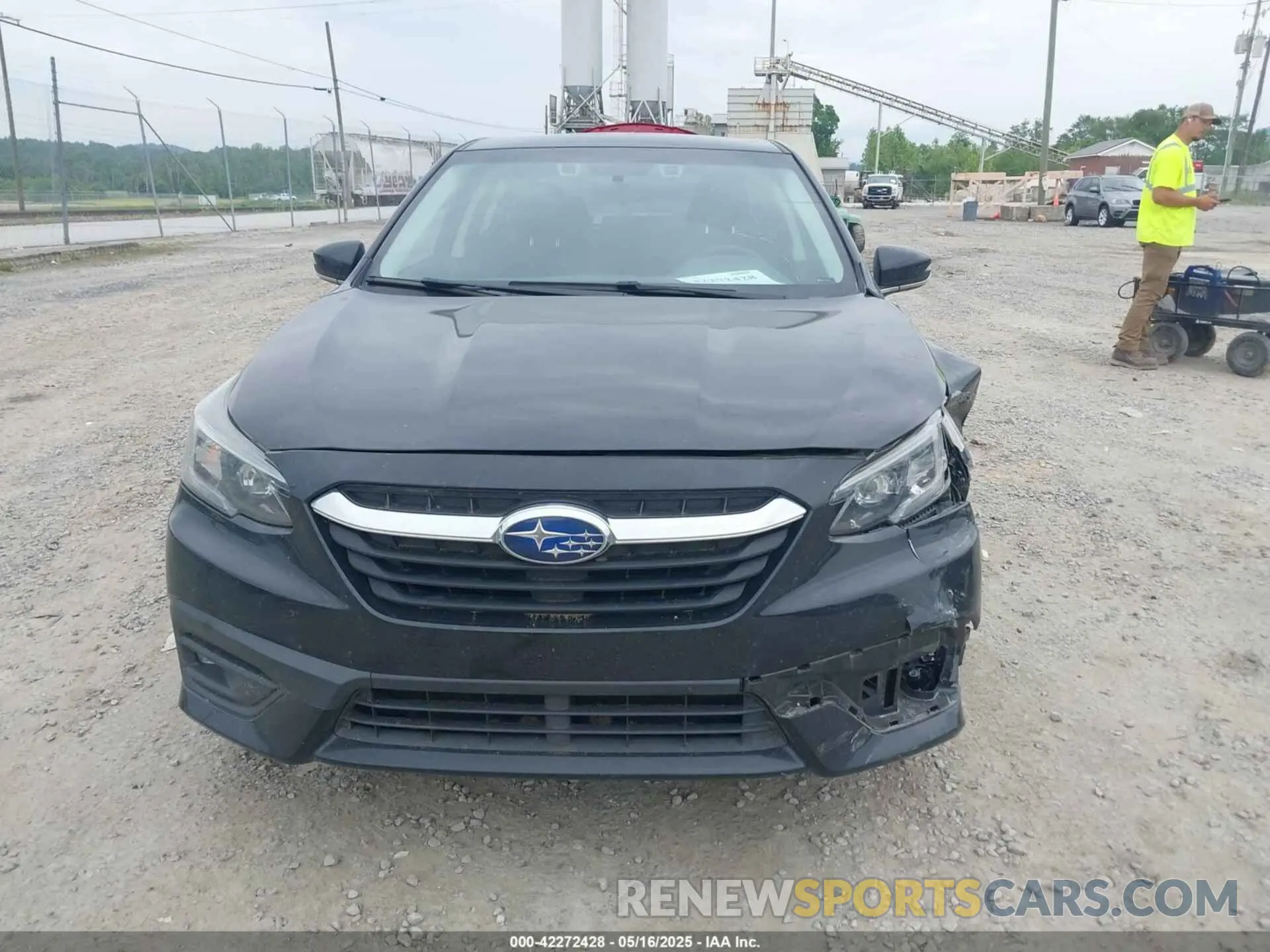 12 Photograph of a damaged car 4S3BWAD69M3019324 SUBARU LEGACY 2021