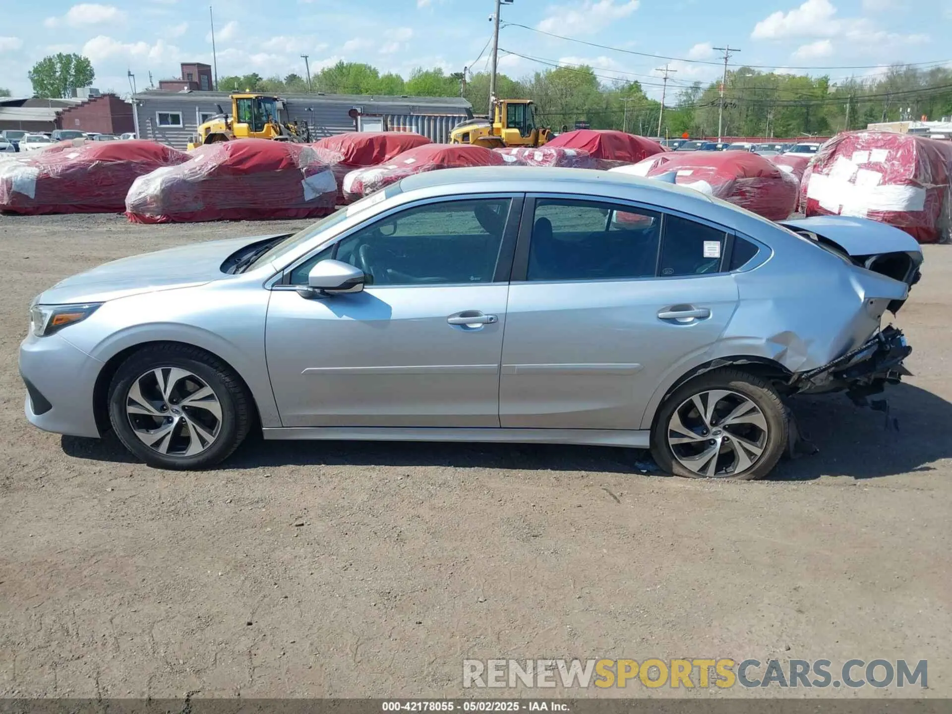14 Photograph of a damaged car 4S3BWAD6XM3004573 SUBARU LEGACY 2021
