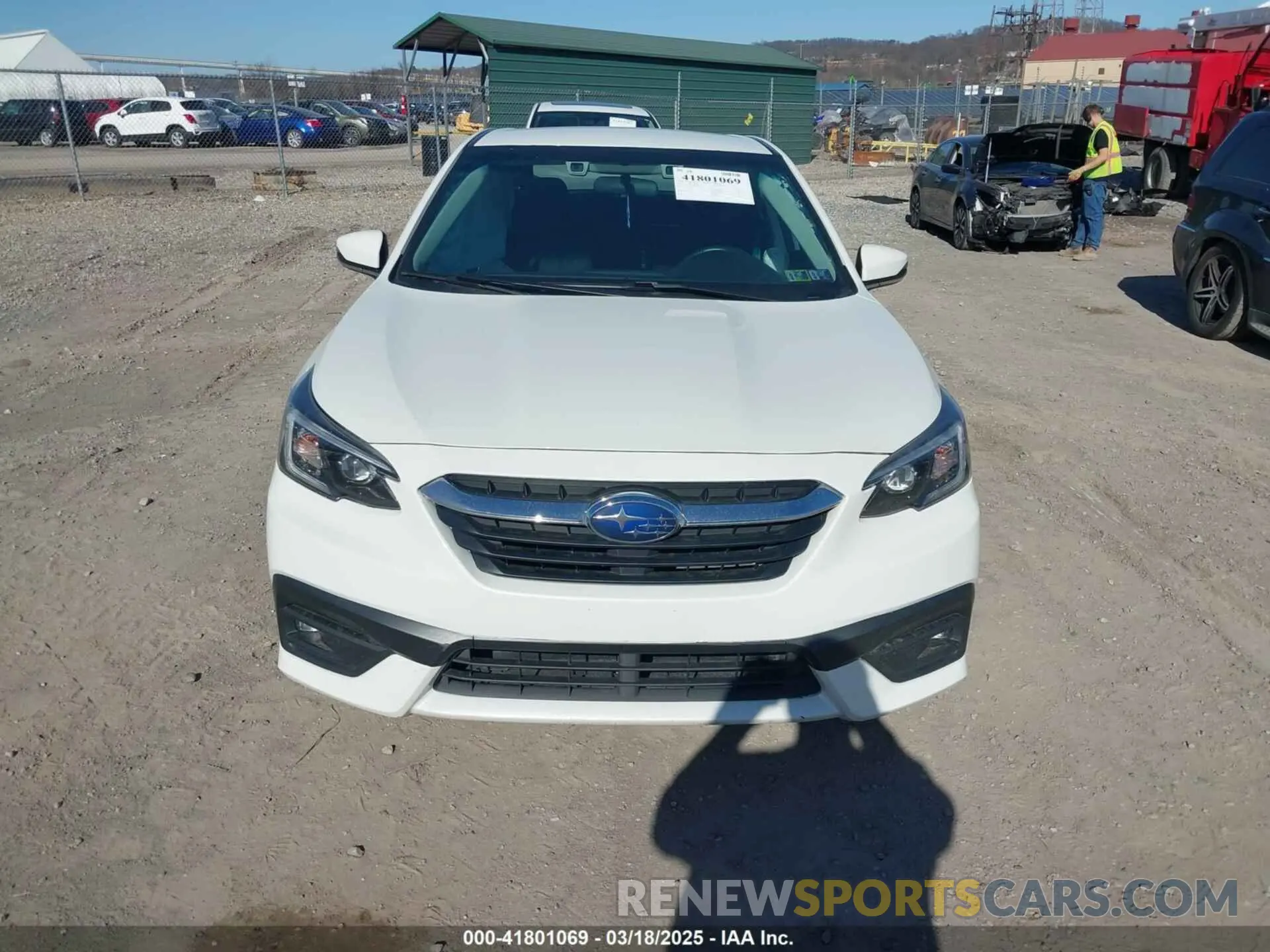 11 Photograph of a damaged car 4S3BWAD6XM3005206 SUBARU LEGACY 2021