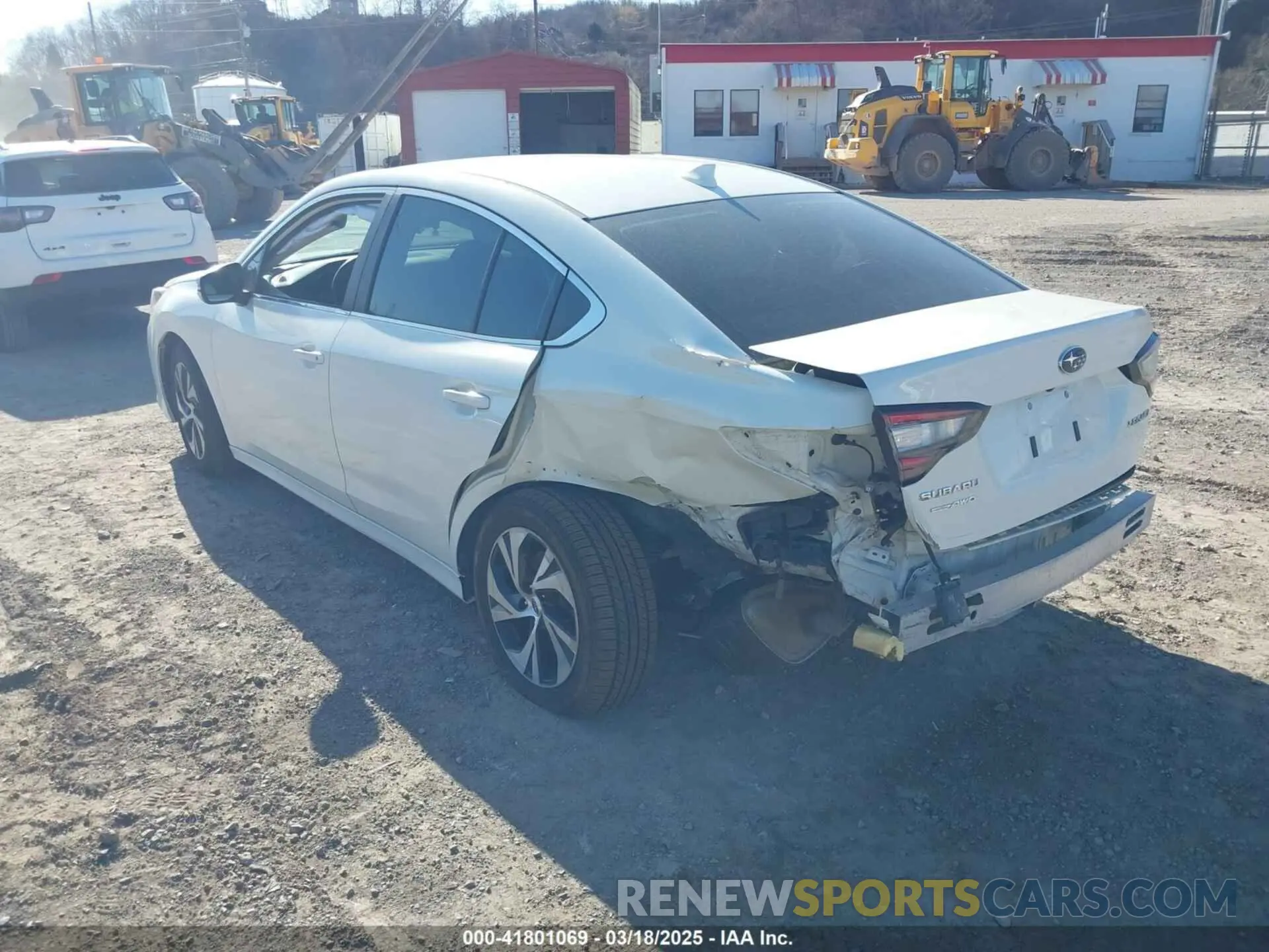 3 Photograph of a damaged car 4S3BWAD6XM3005206 SUBARU LEGACY 2021