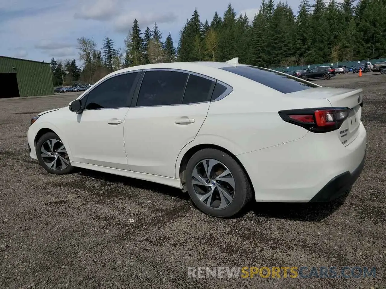 2 Photograph of a damaged car 4S3BWAF61M3011697 SUBARU LEGACY 2021