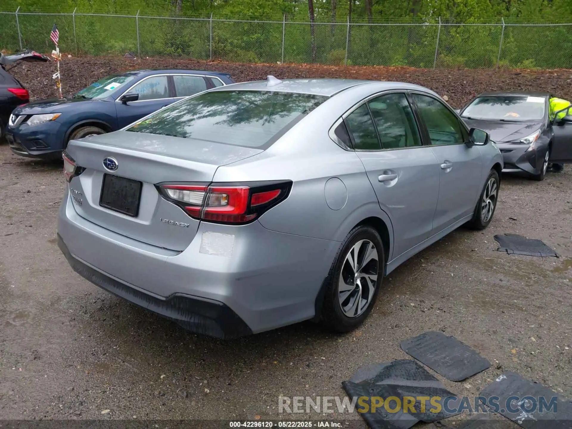 4 Photograph of a damaged car 4S3BWAF61M3020223 SUBARU LEGACY 2021