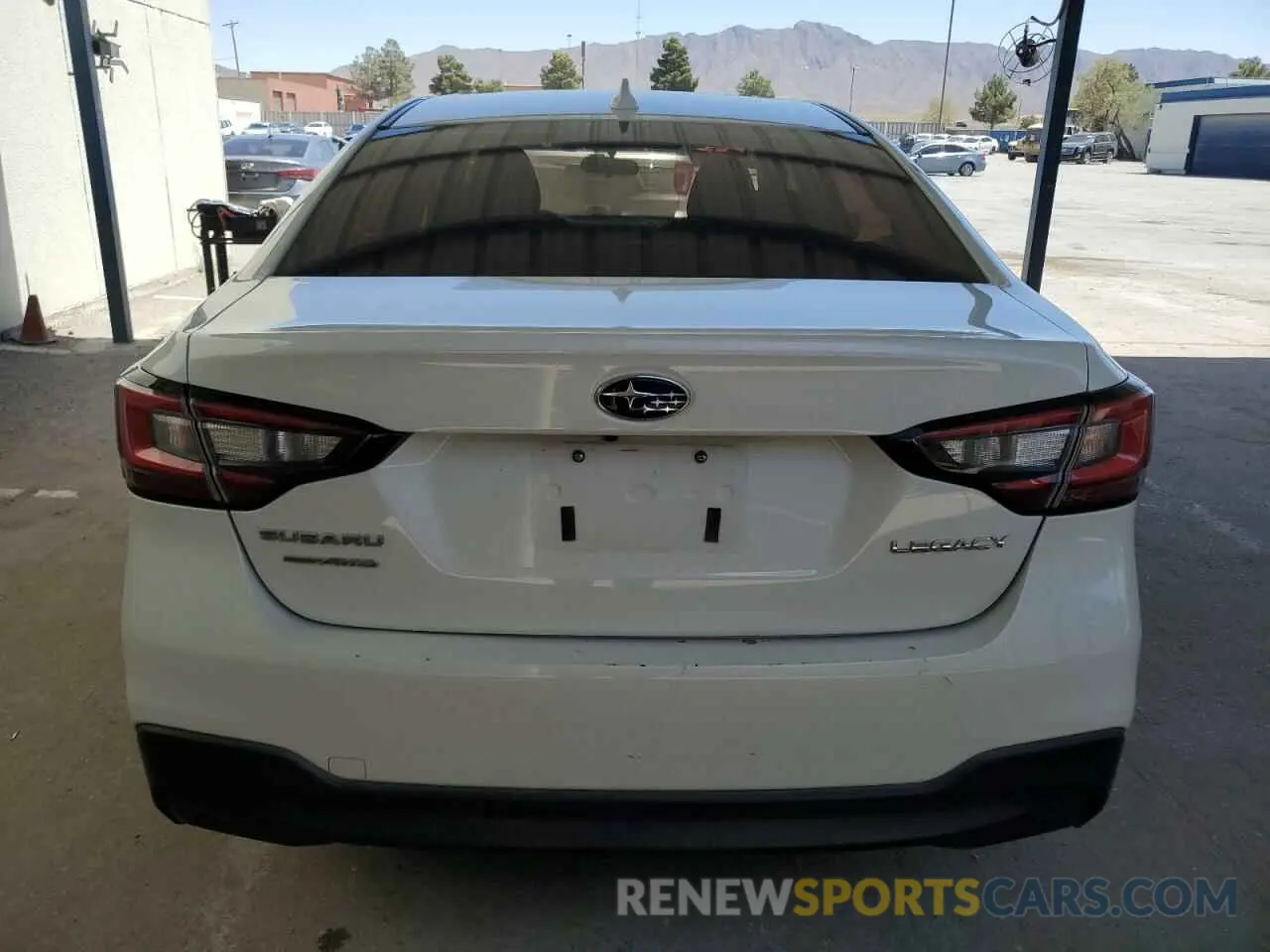 6 Photograph of a damaged car 4S3BWAF62M3010588 SUBARU LEGACY 2021