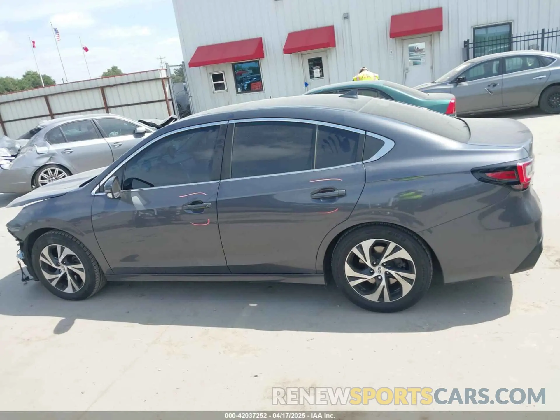 14 Photograph of a damaged car 4S3BWAF63M3006016 SUBARU LEGACY 2021