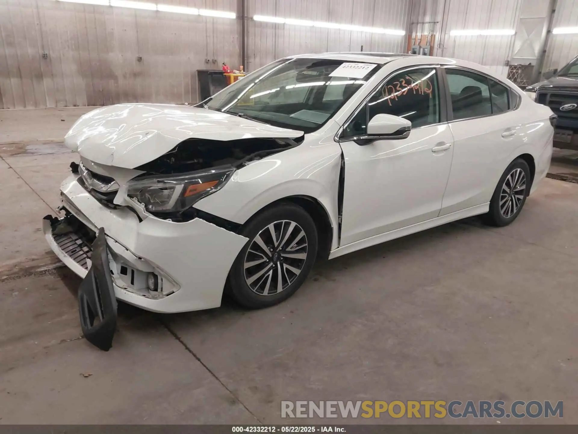 2 Photograph of a damaged car 4S3BWAF66M3019715 SUBARU LEGACY 2021