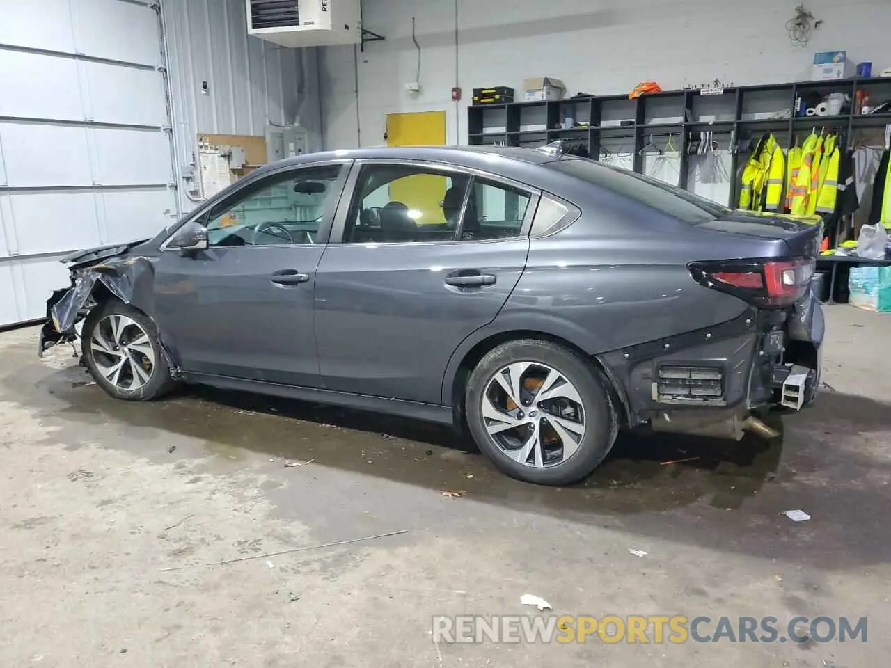 2 Photograph of a damaged car 4S3BWAF66M3019729 SUBARU LEGACY 2021