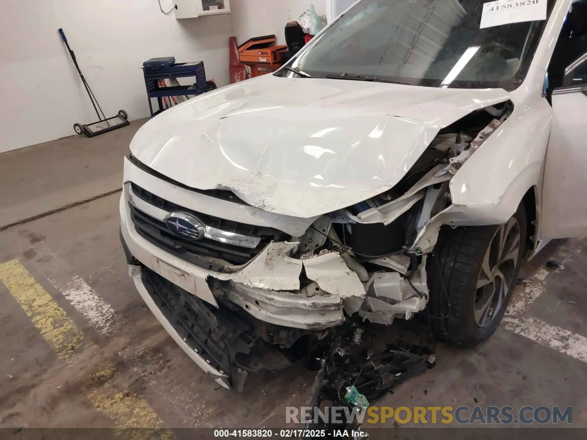 6 Photograph of a damaged car 4S3BWAF69M3020373 SUBARU LEGACY 2021