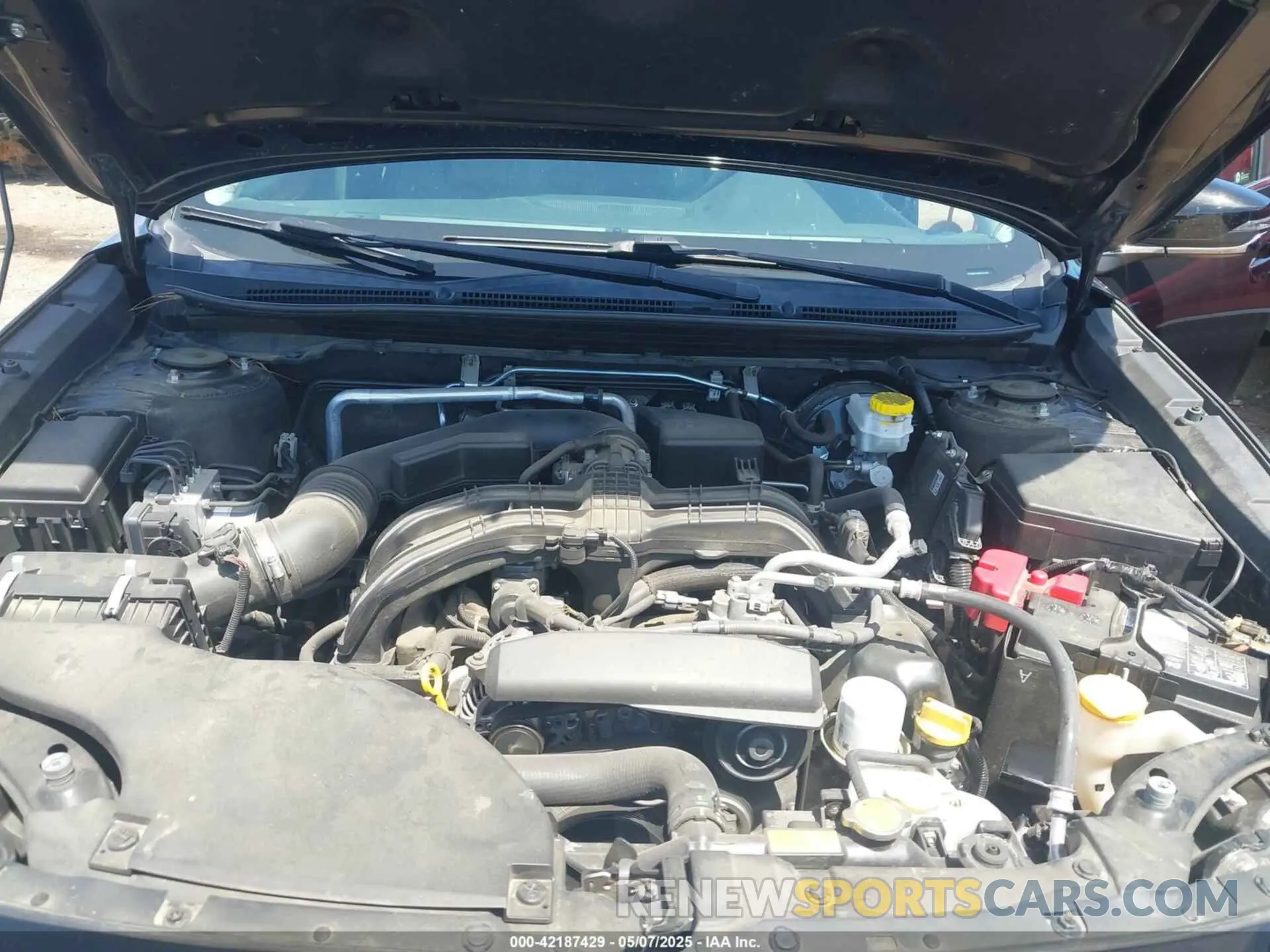 10 Photograph of a damaged car 4S3BWAG64M3004399 SUBARU LEGACY 2021