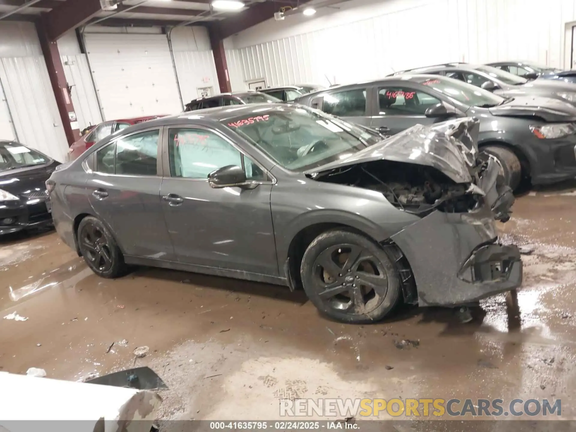 12 Photograph of a damaged car 4S3BWAH64M3015031 SUBARU LEGACY 2021