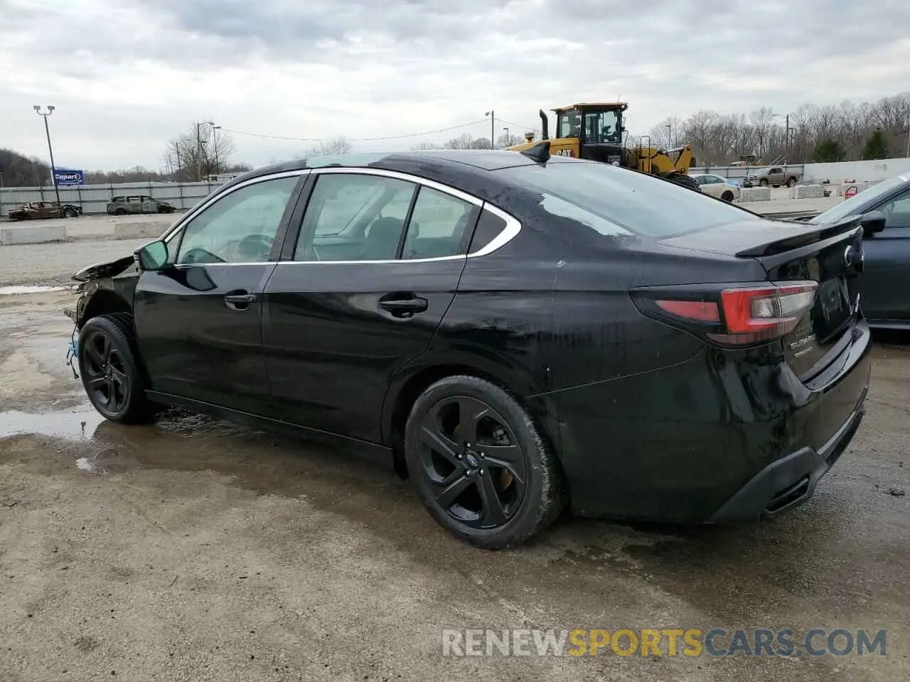 2 Photograph of a damaged car 4S3BWAH66M3010655 SUBARU LEGACY 2021