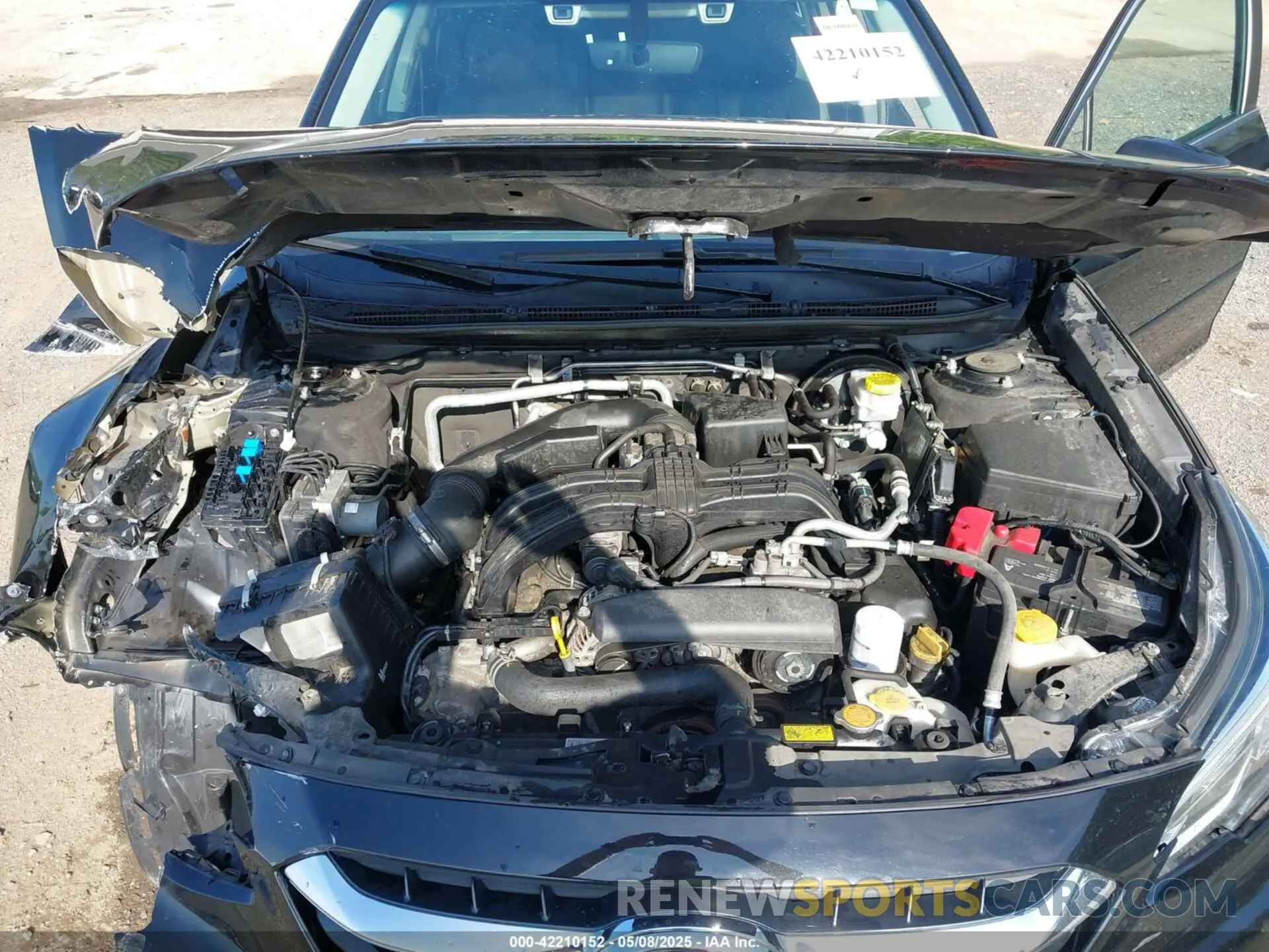 10 Photograph of a damaged car 4S3BWAN63M3002260 SUBARU LEGACY 2021