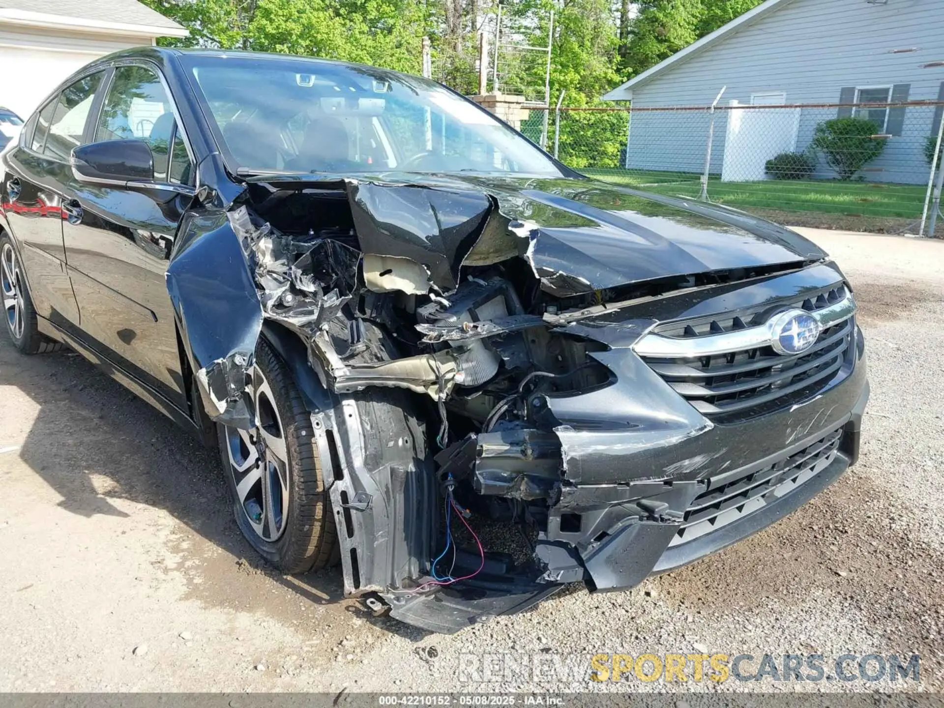 6 Photograph of a damaged car 4S3BWAN63M3002260 SUBARU LEGACY 2021