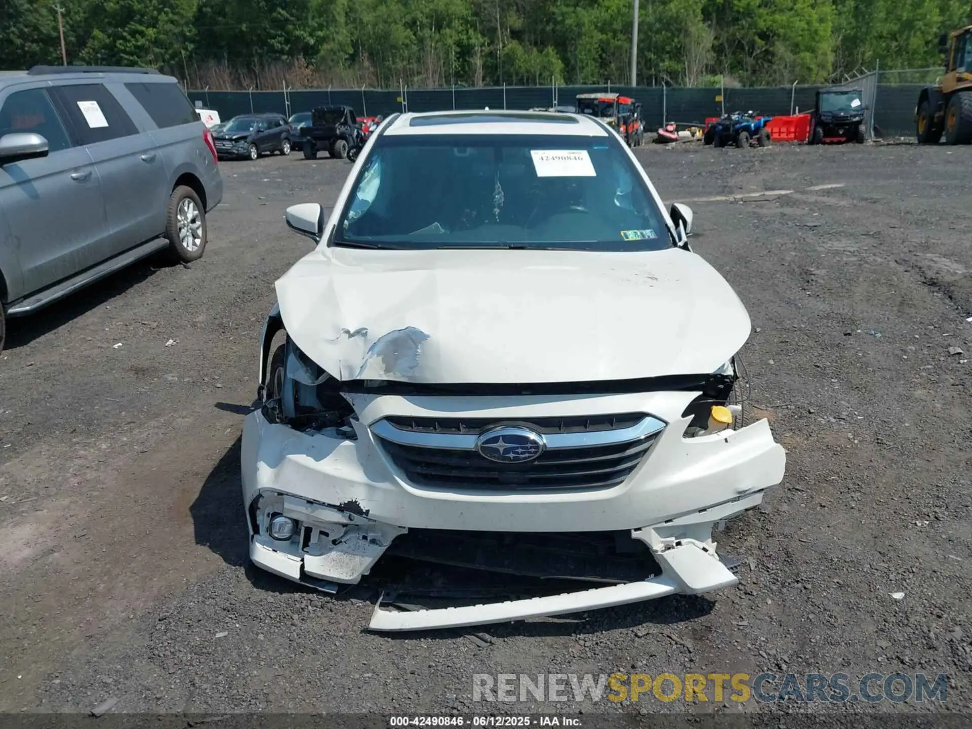 12 Photograph of a damaged car 4S3BWAN65M3018587 SUBARU LEGACY 2021