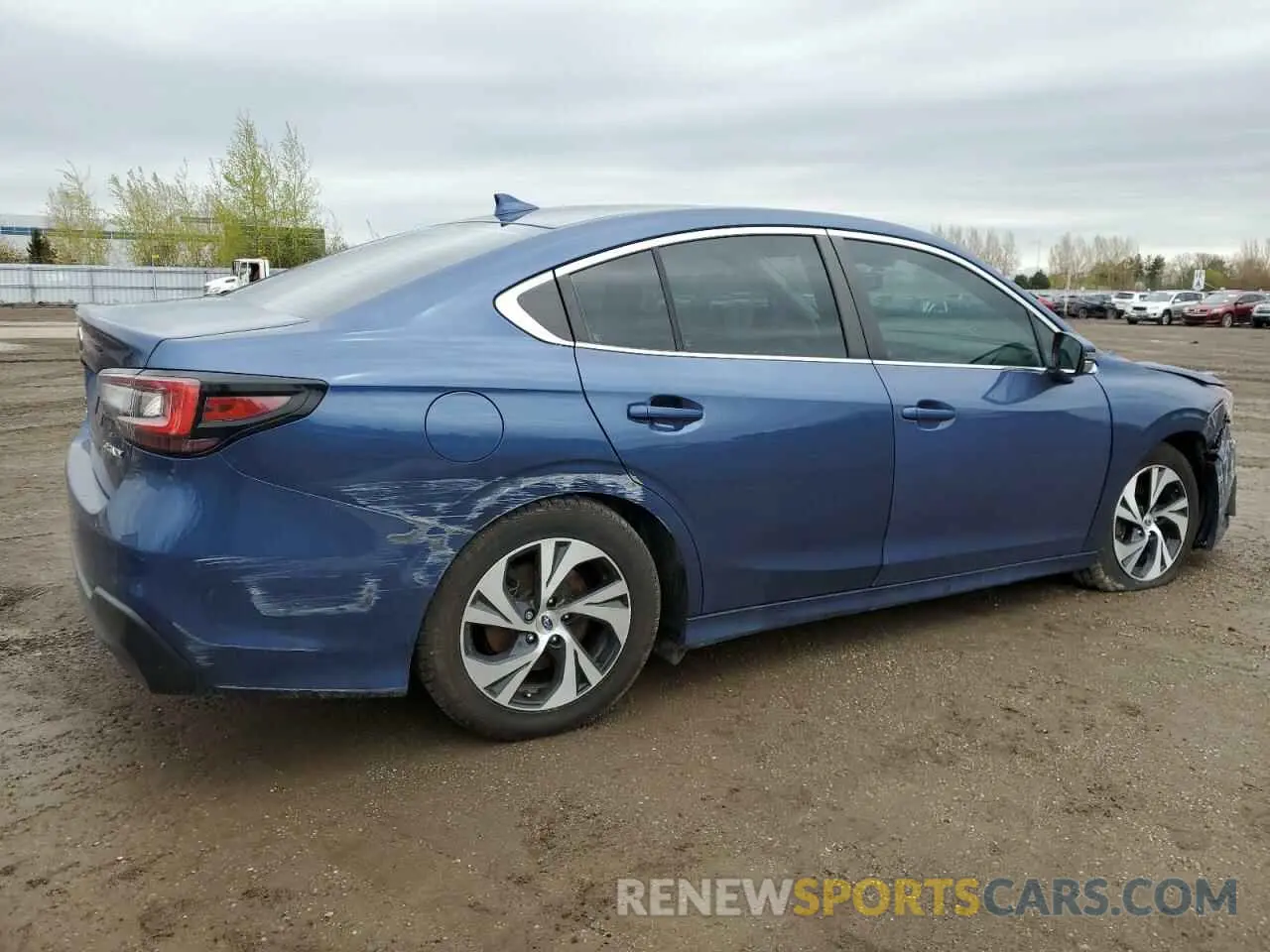 3 Photograph of a damaged car 4S3BWDE64M3017609 SUBARU LEGACY 2021