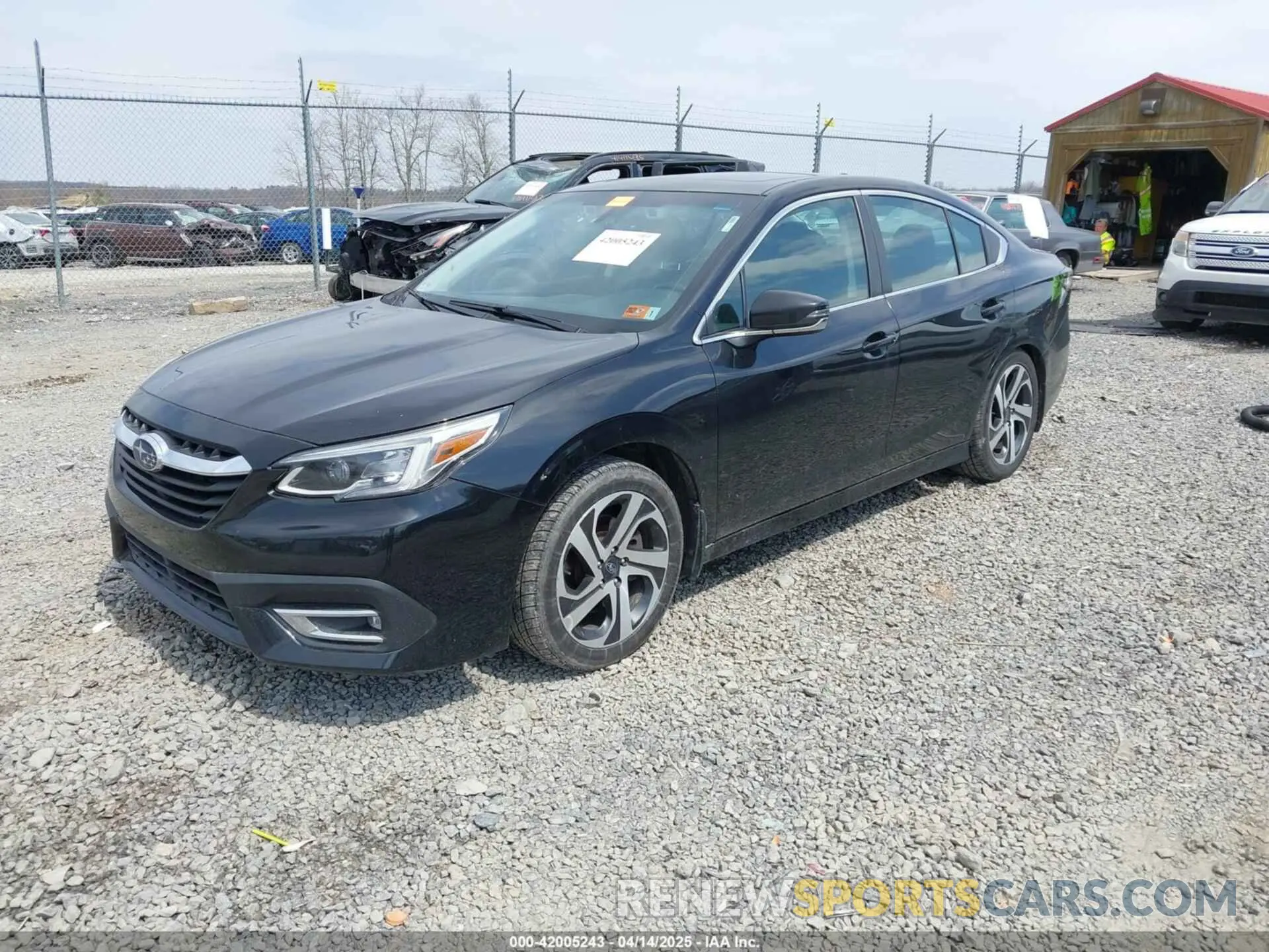 2 Photograph of a damaged car 4S3BWGN66M3003597 SUBARU LEGACY 2021