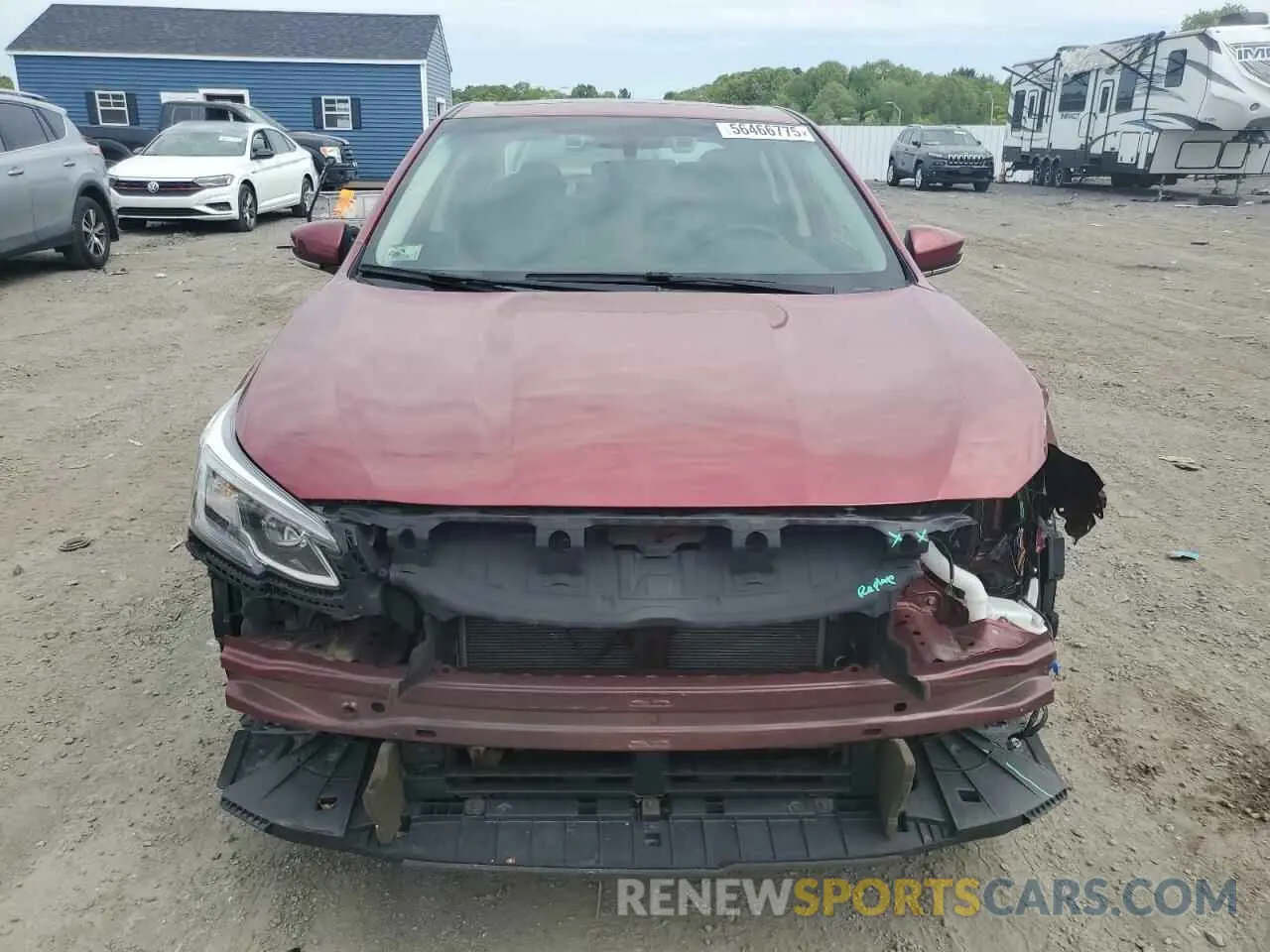 5 Photograph of a damaged car 4S3BWGN69M3015758 SUBARU LEGACY 2021