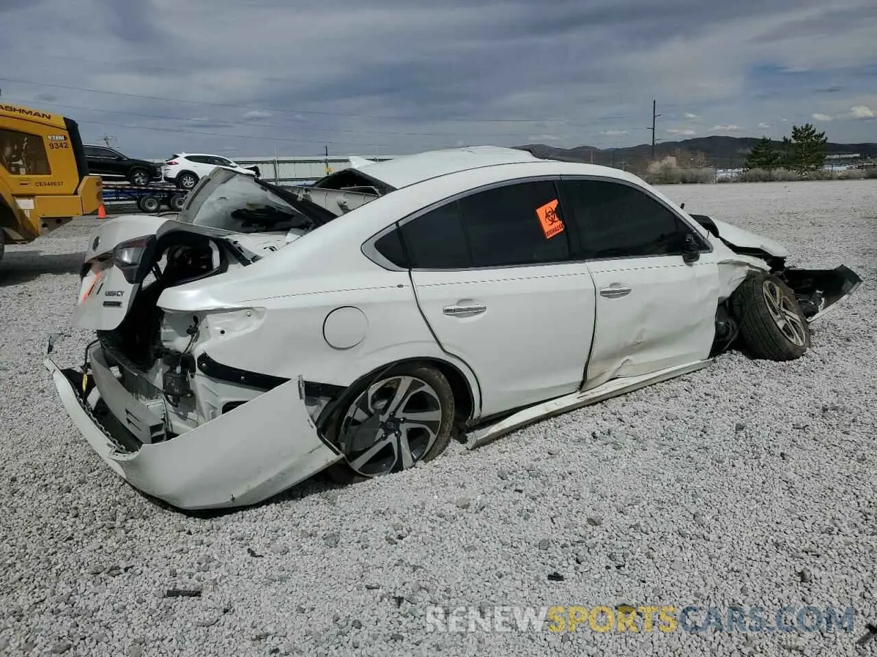 3 Photograph of a damaged car 4S3BWGP66M3004293 SUBARU LEGACY 2021