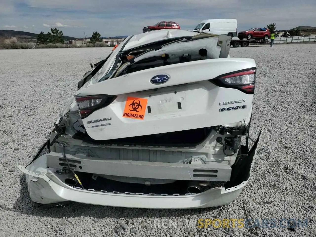 6 Photograph of a damaged car 4S3BWGP66M3004293 SUBARU LEGACY 2021